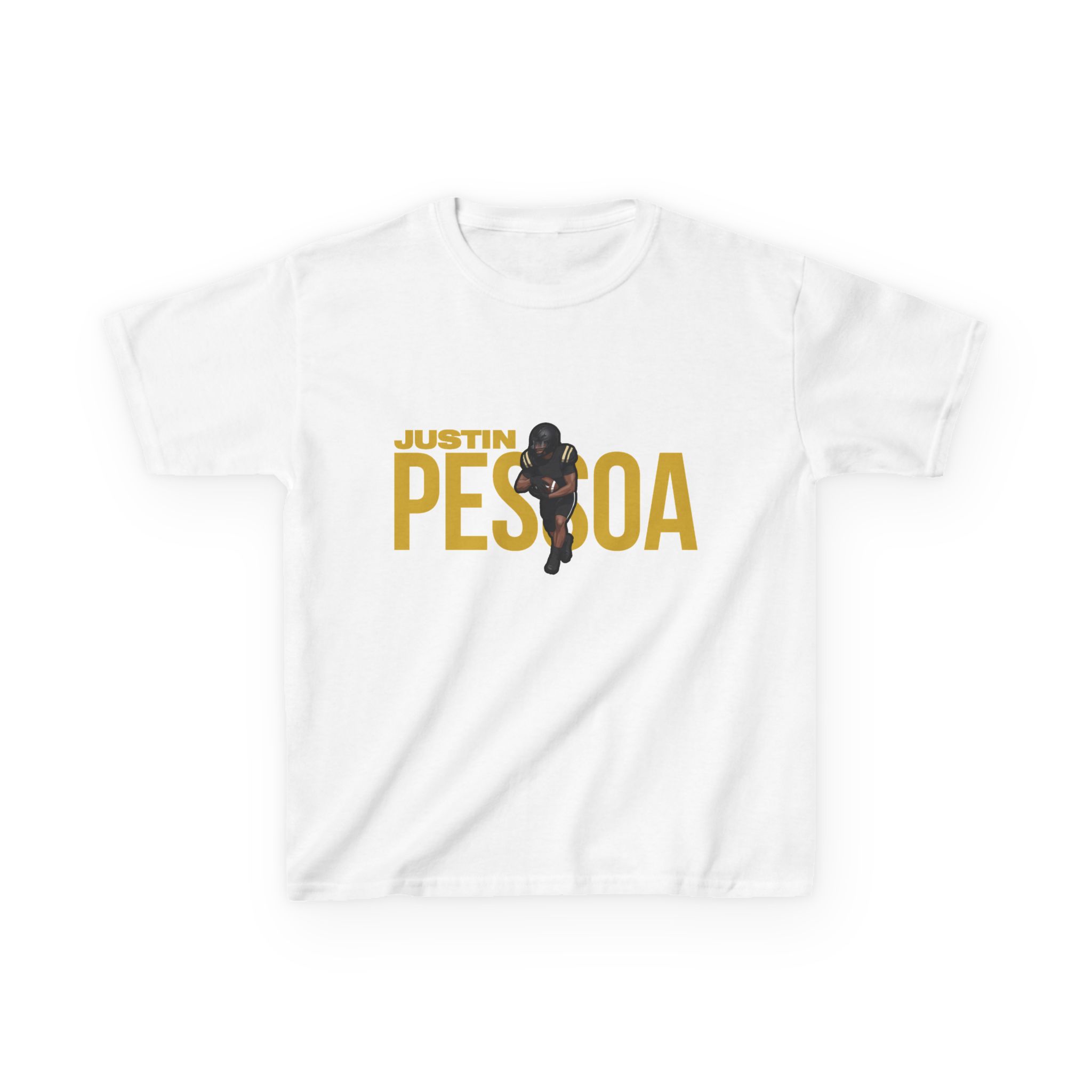 Youth Tee — character_player_name in White