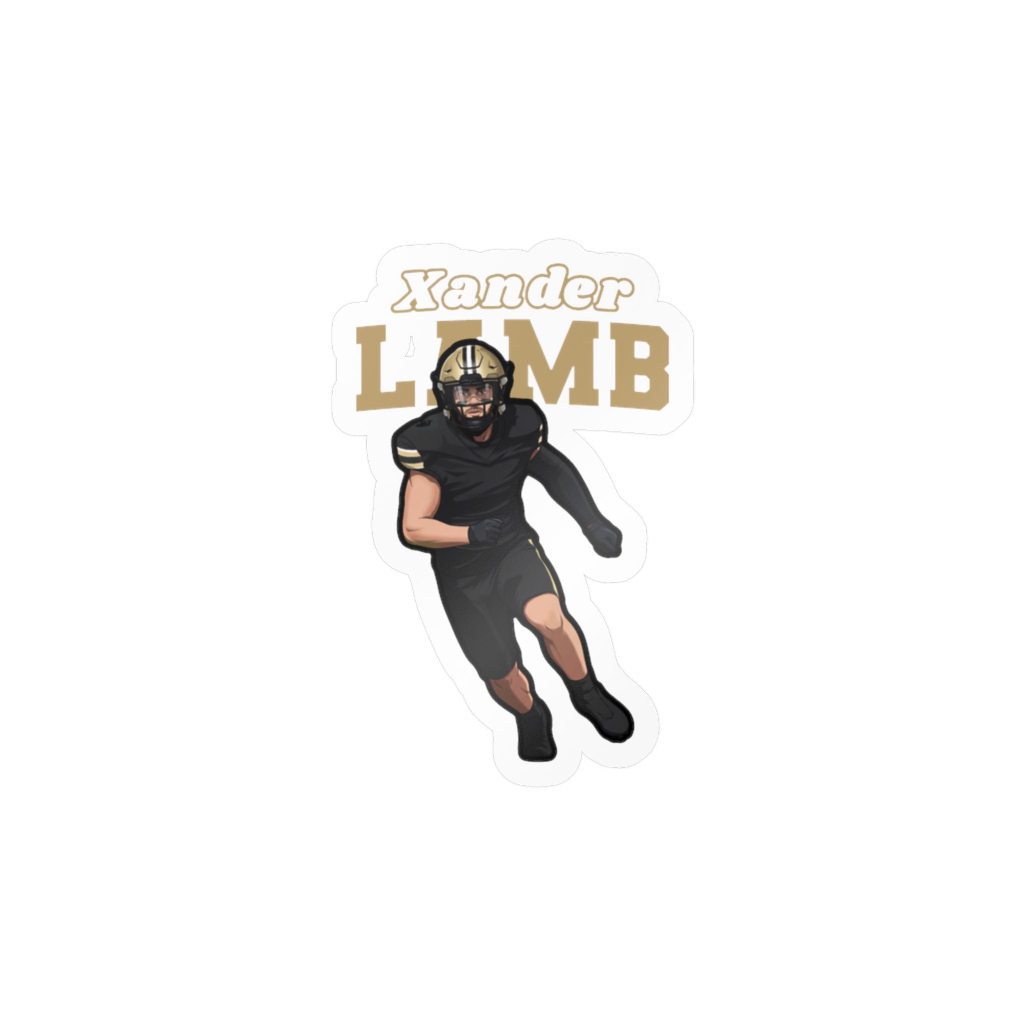 Vinyl Sticker — character_name_arch in Classic