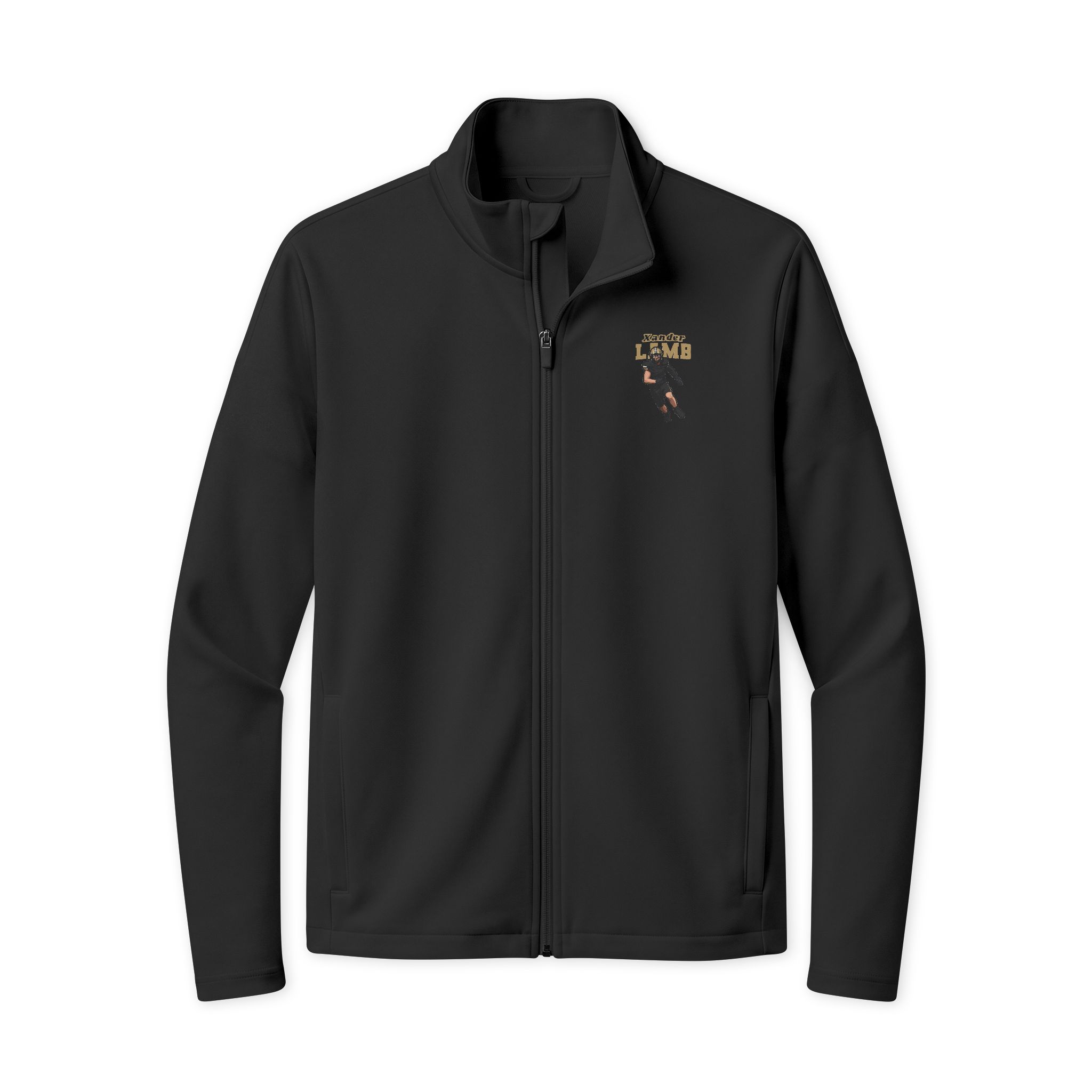 Travel Full-Zip Jacket — character_name_arch in Black/ Black