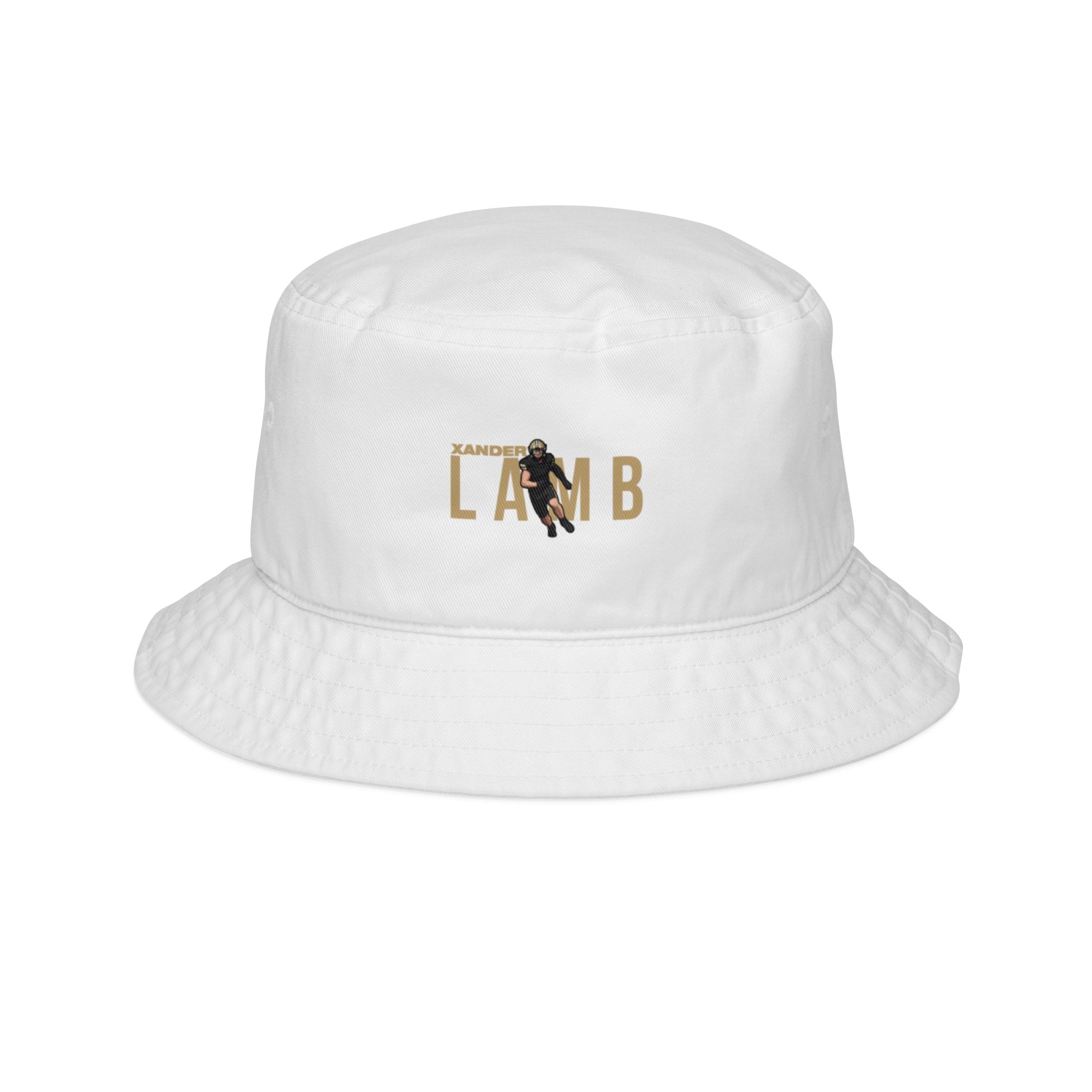Bucket Hat — character_player_name in White