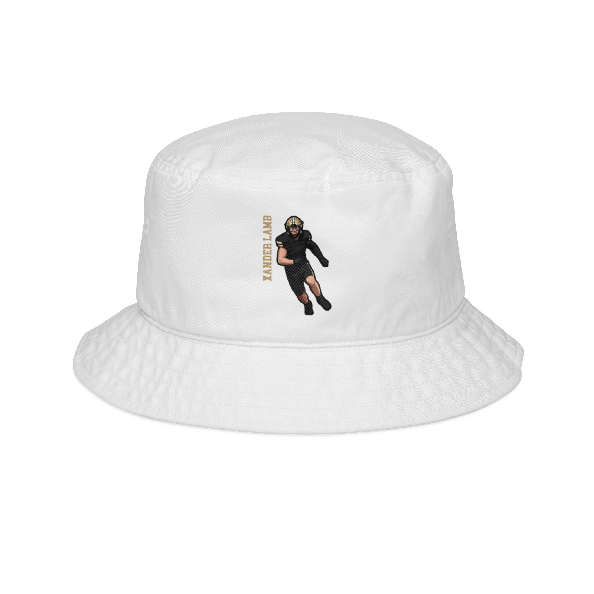 Bucket Hat — character_name_vertical in White