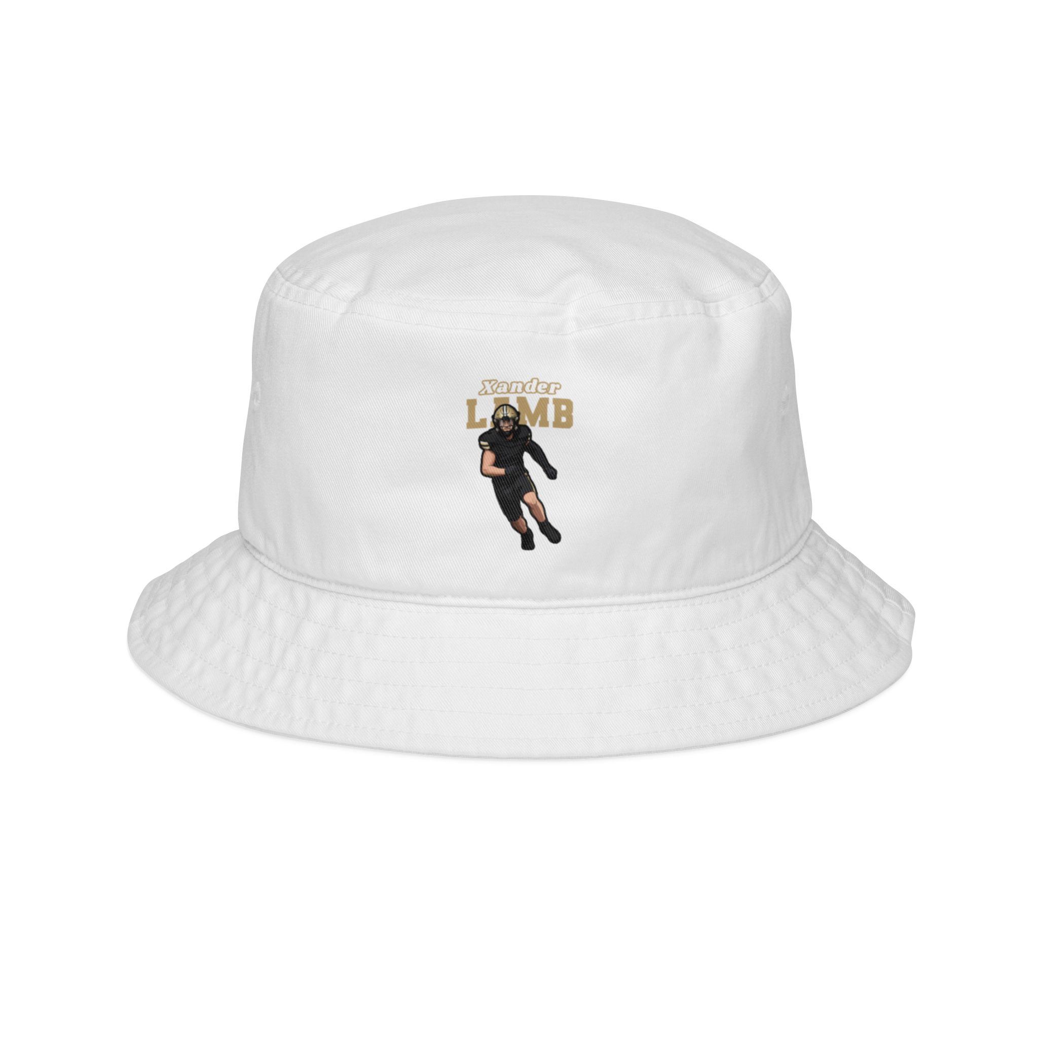 Bucket Hat — character_name_arch in White