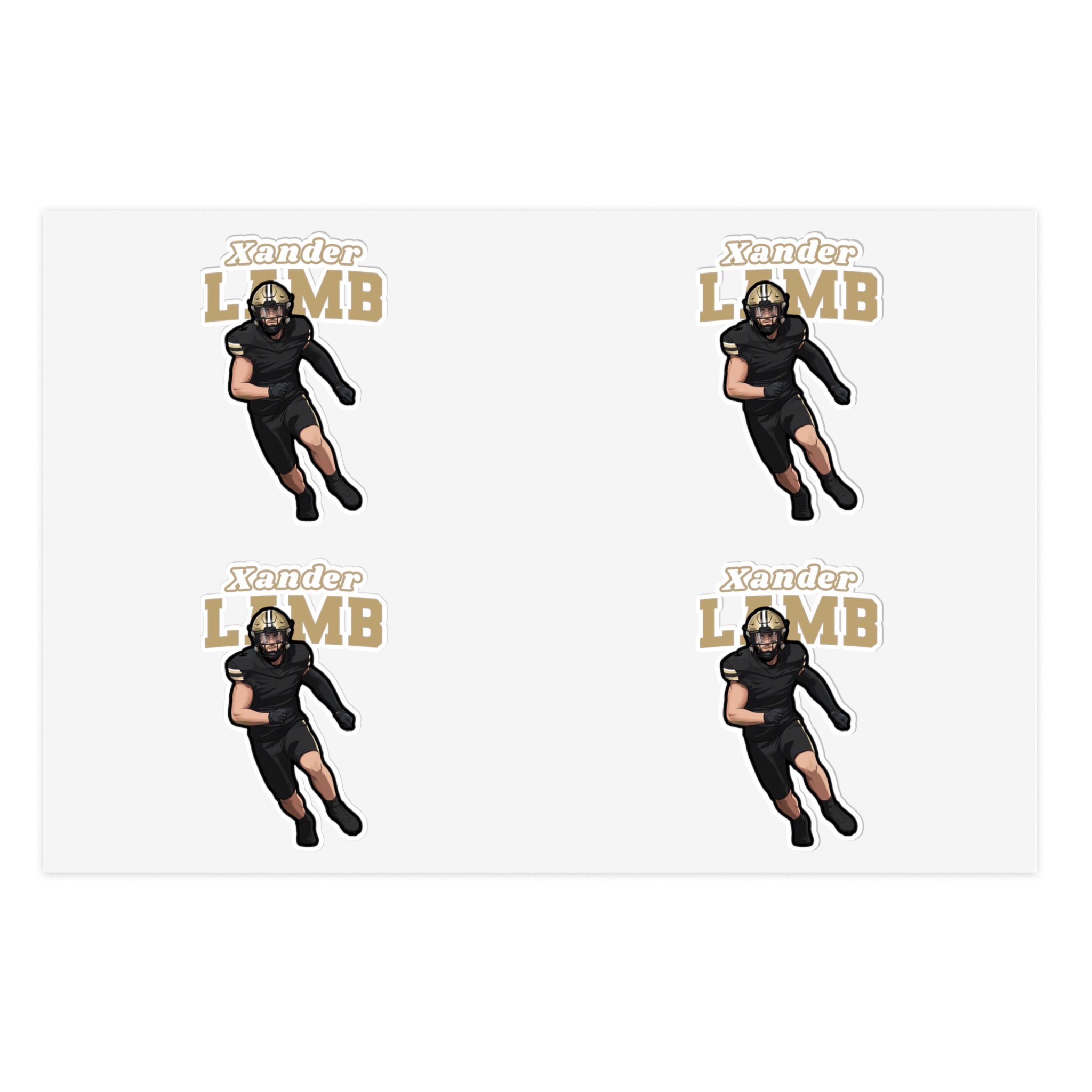 Sticker Sheet — character_name_arch in Classic