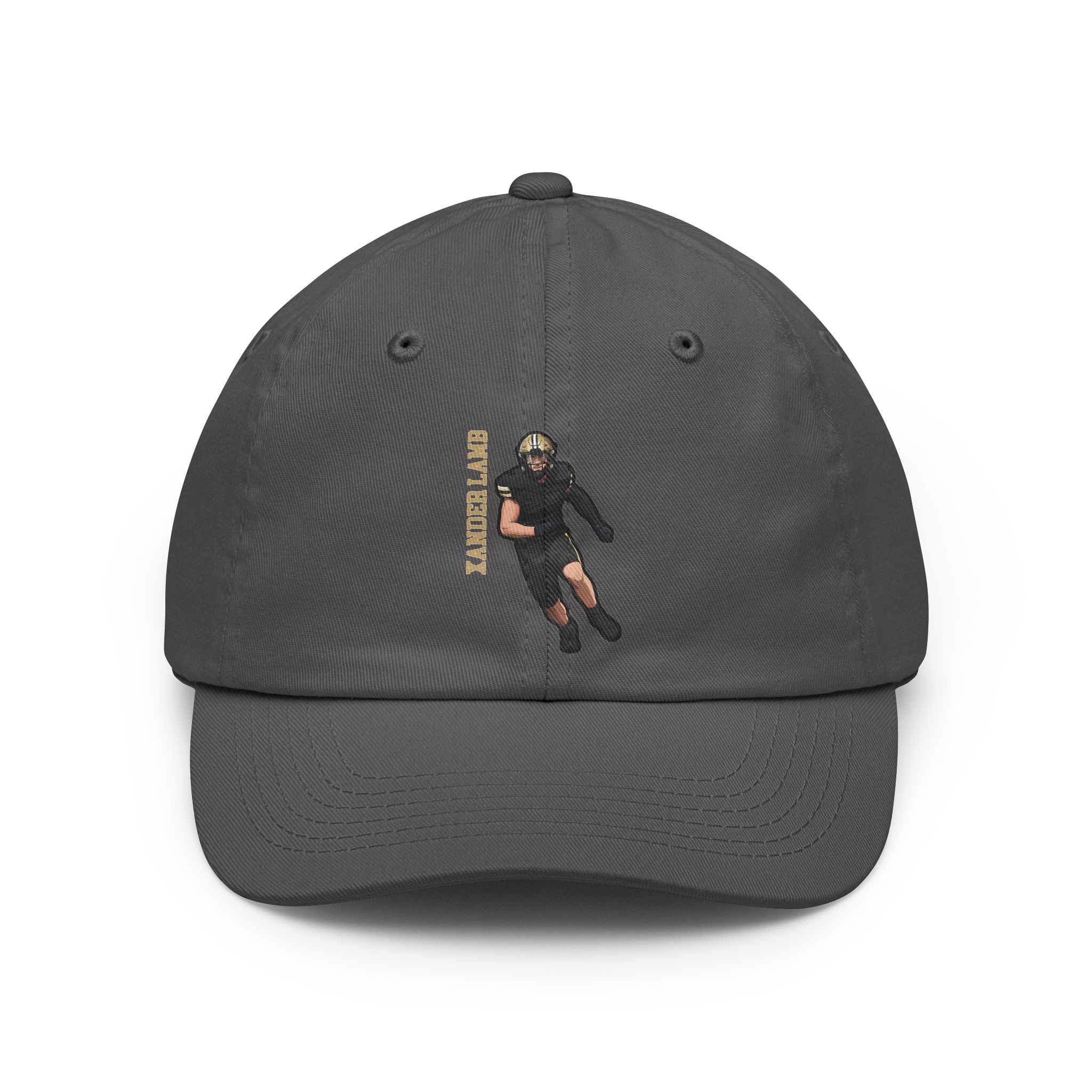 Classic Cap — character_name_vertical in Grey
