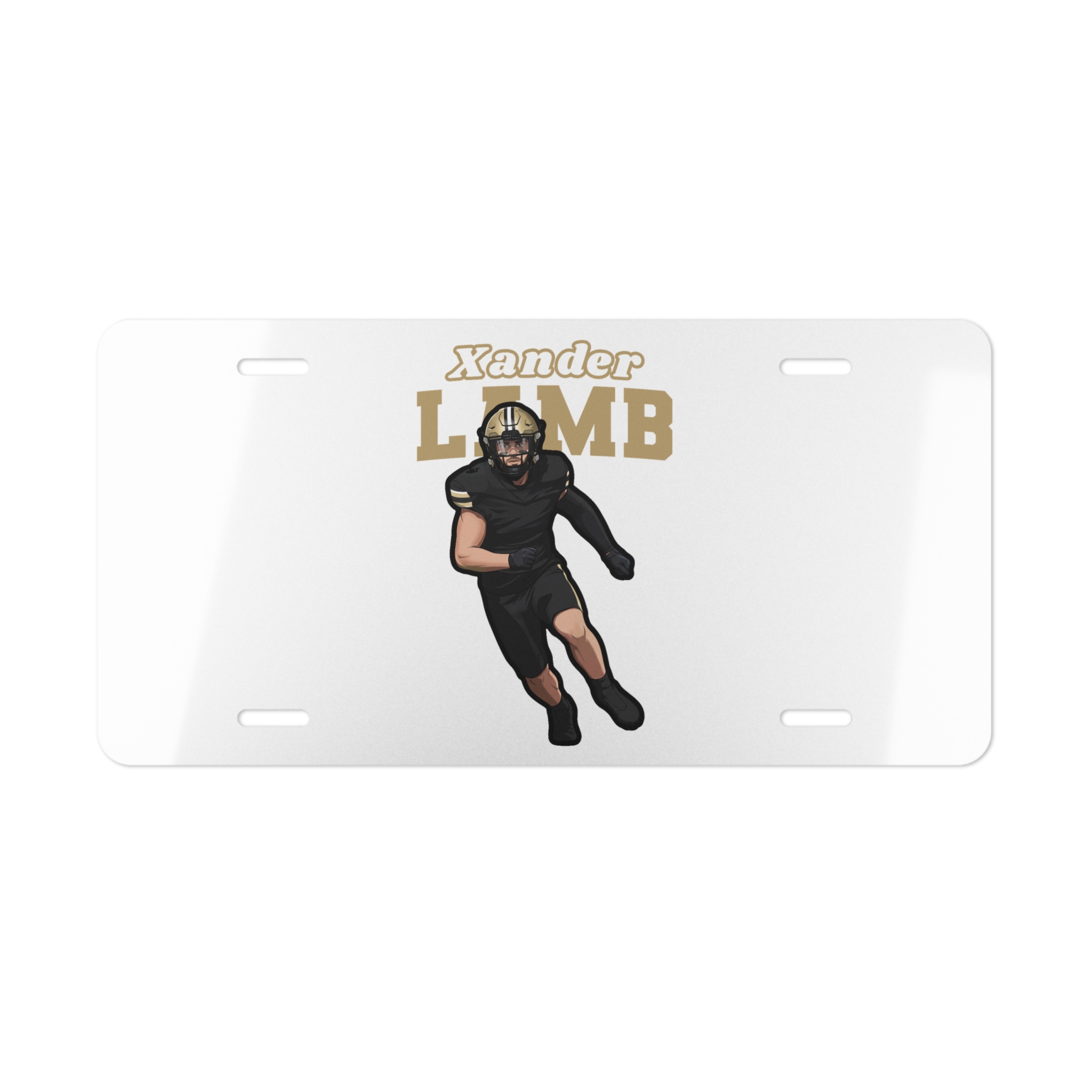 License Plate — character_name_arch in Classic
