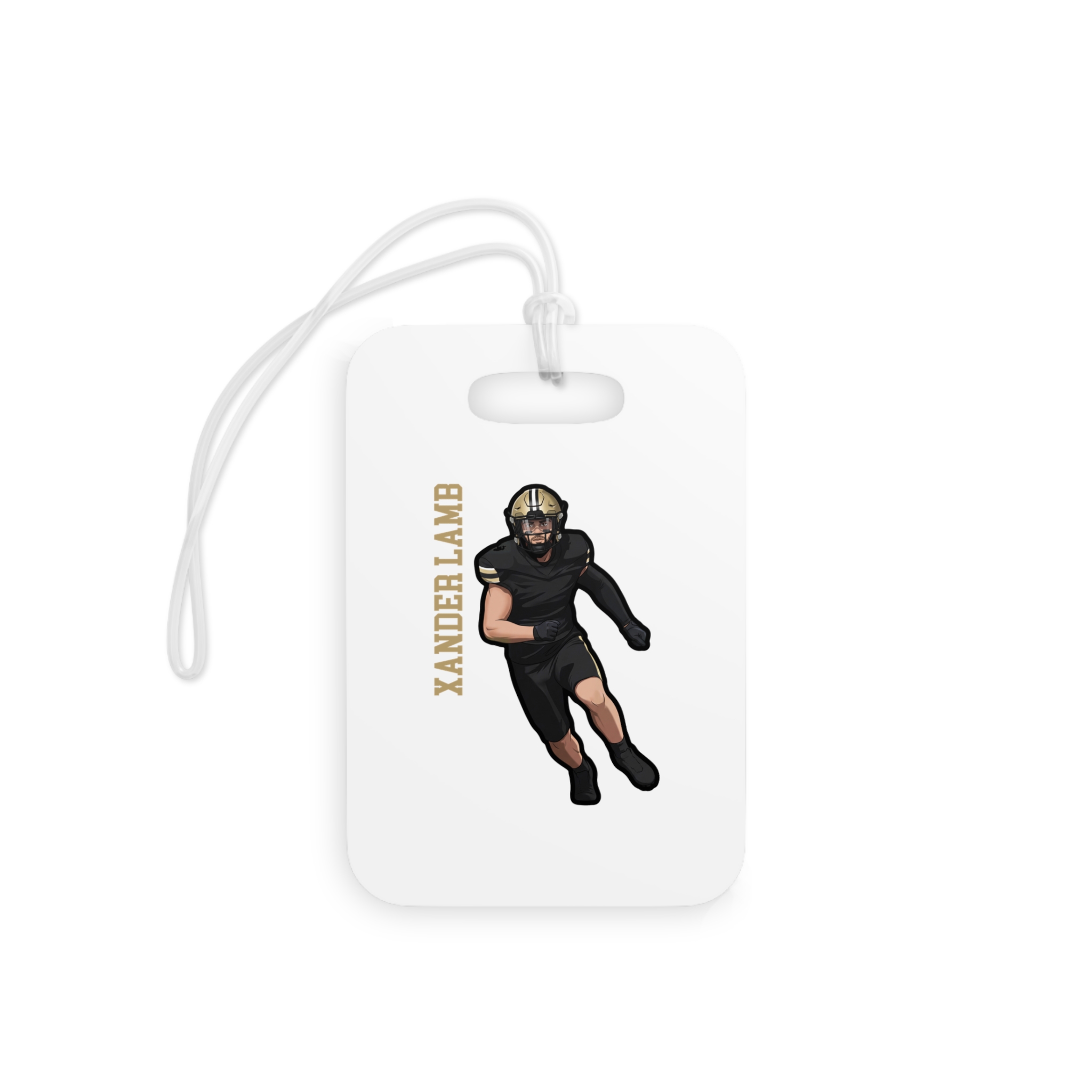 Bag Tag — character_name_vertical in Classic