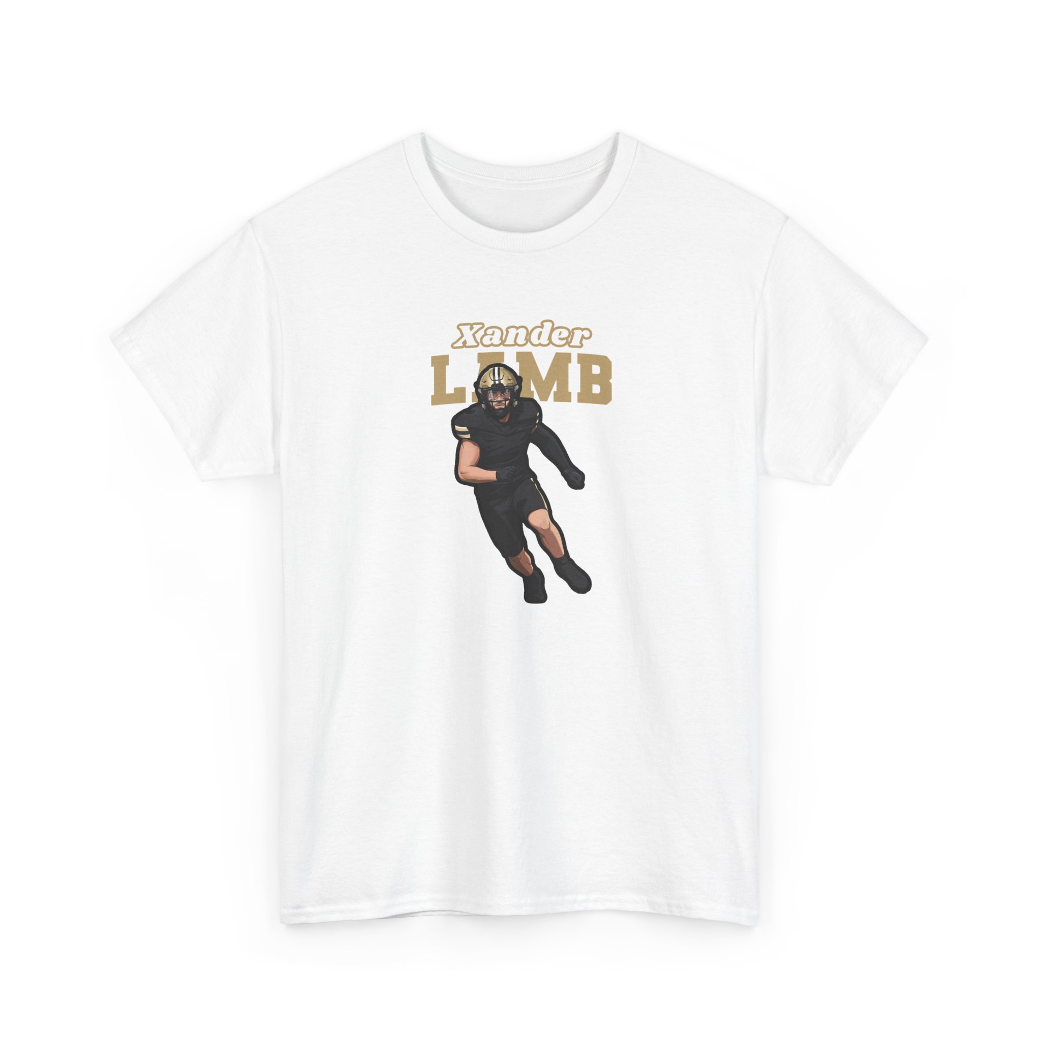Tee — character_name_arch in White