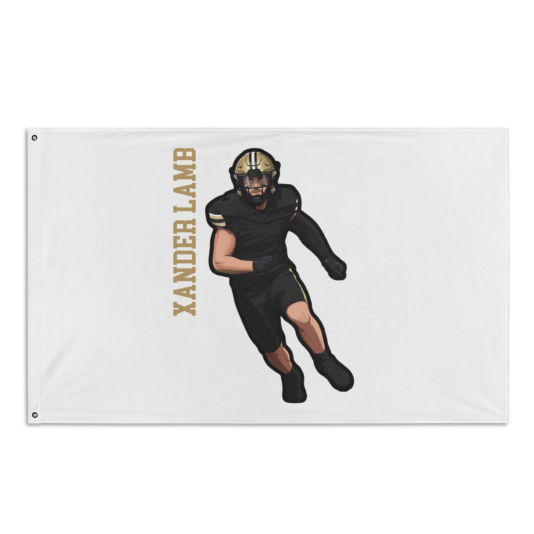 Flag (35 × 56 in) — character_name_vertical in Classic