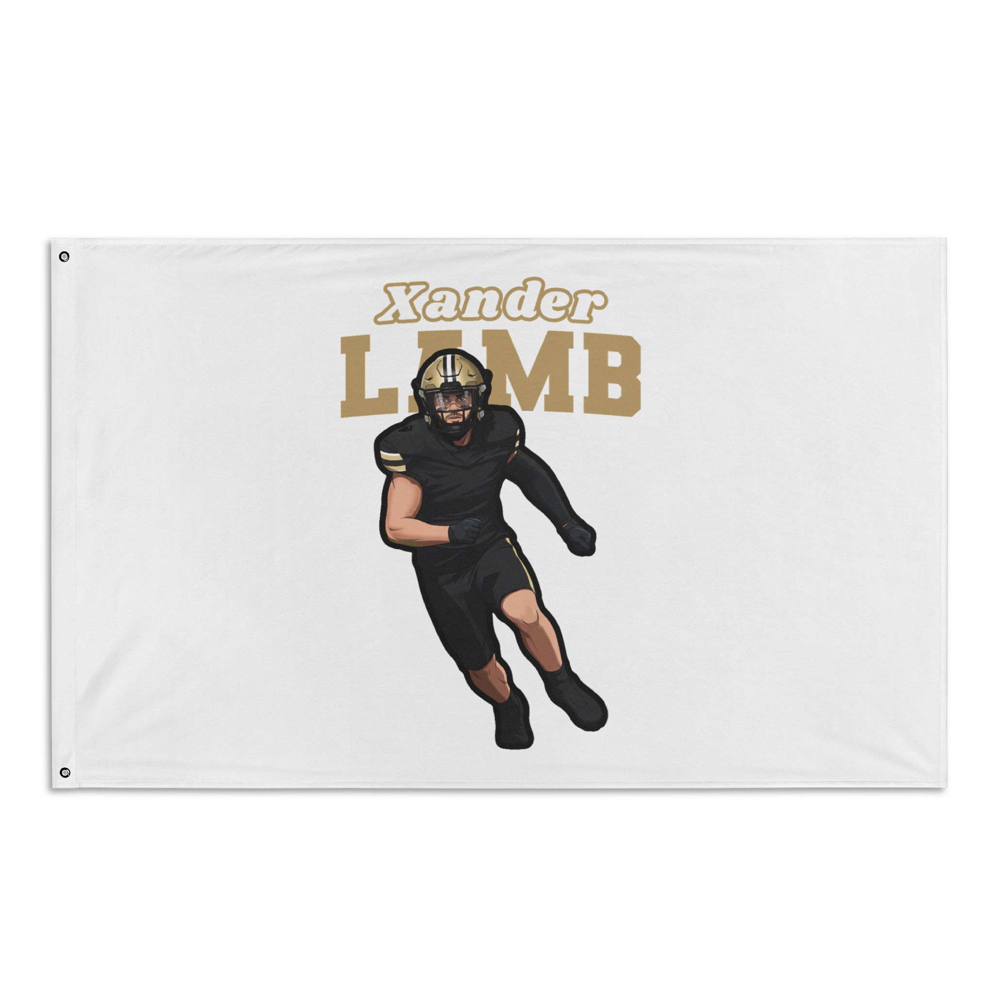 Flag (35 × 56 in) — character_name_arch in Classic