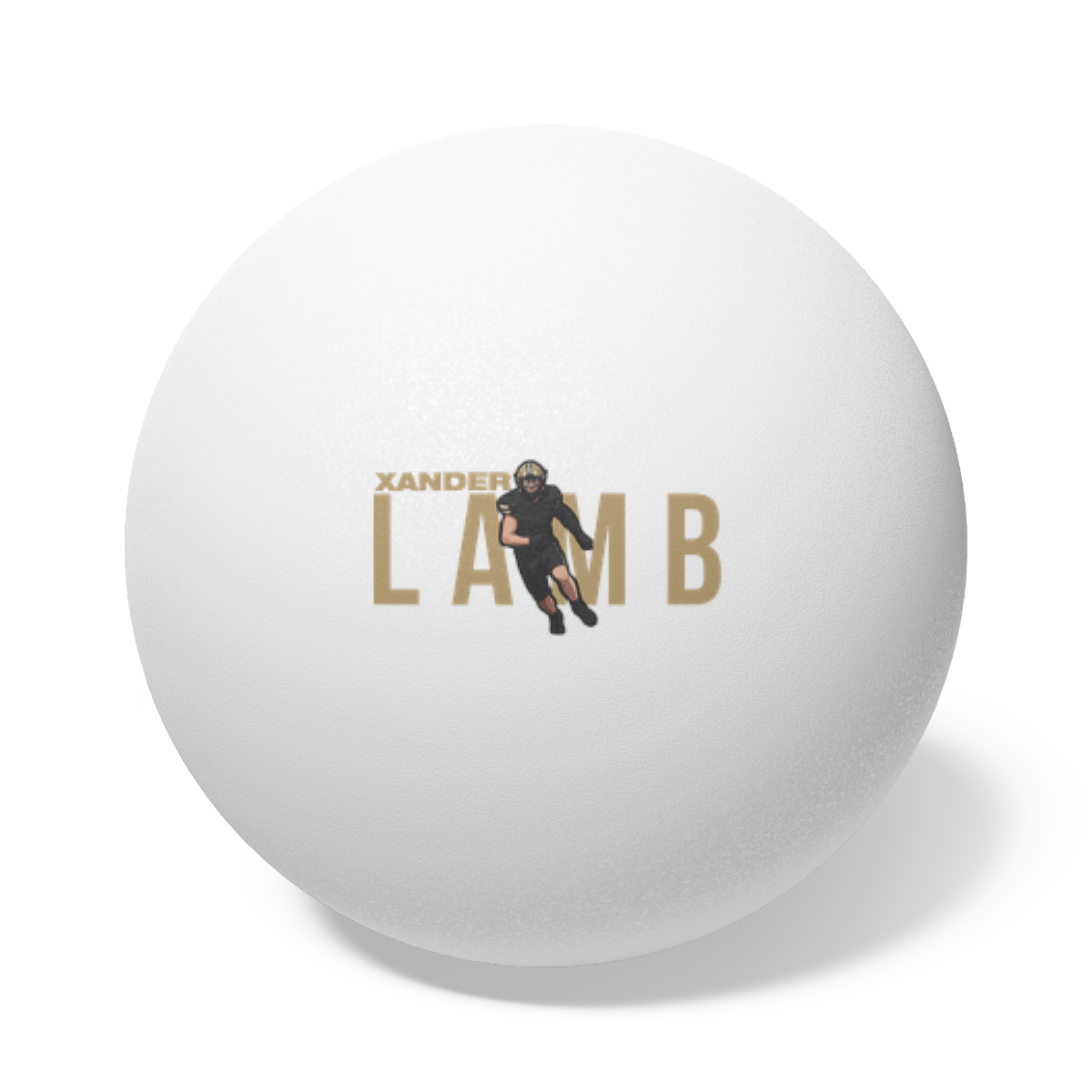 Ping Pong Balls, 6 pcs — character_player_name in White