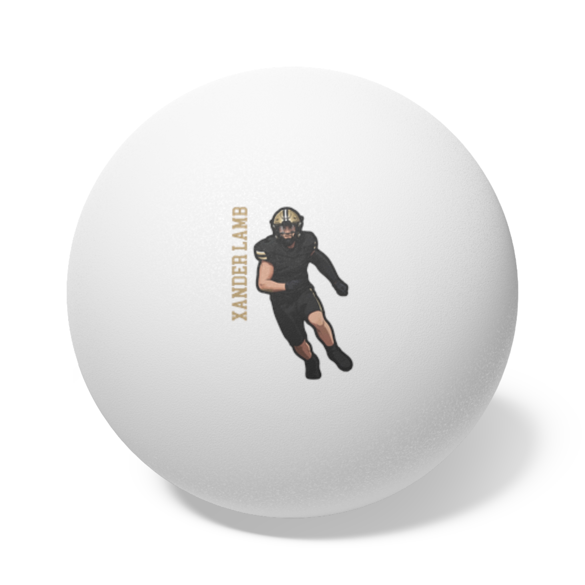 Ping Pong Balls, 6 pcs — character_name_vertical in White