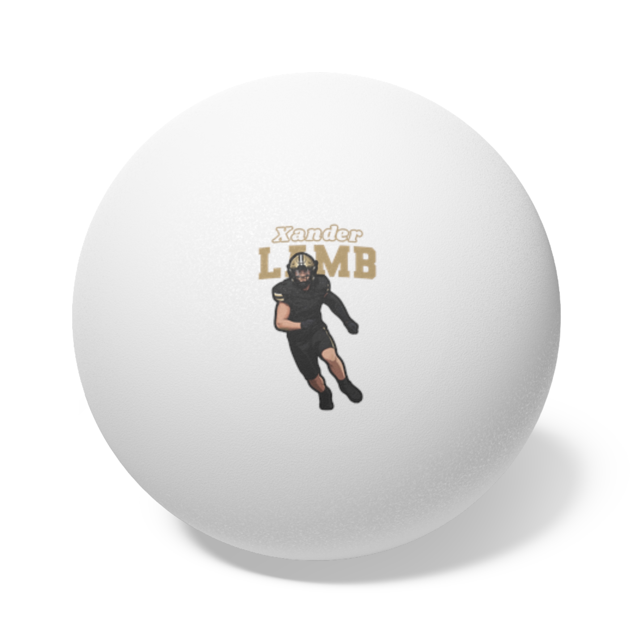 Ping Pong Balls, 6 pcs — character_name_arch in White