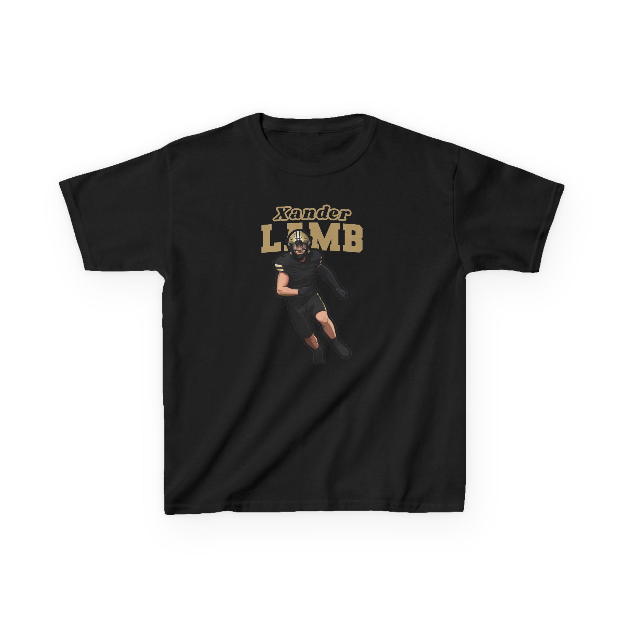 Youth Tee — character_name_arch in Black