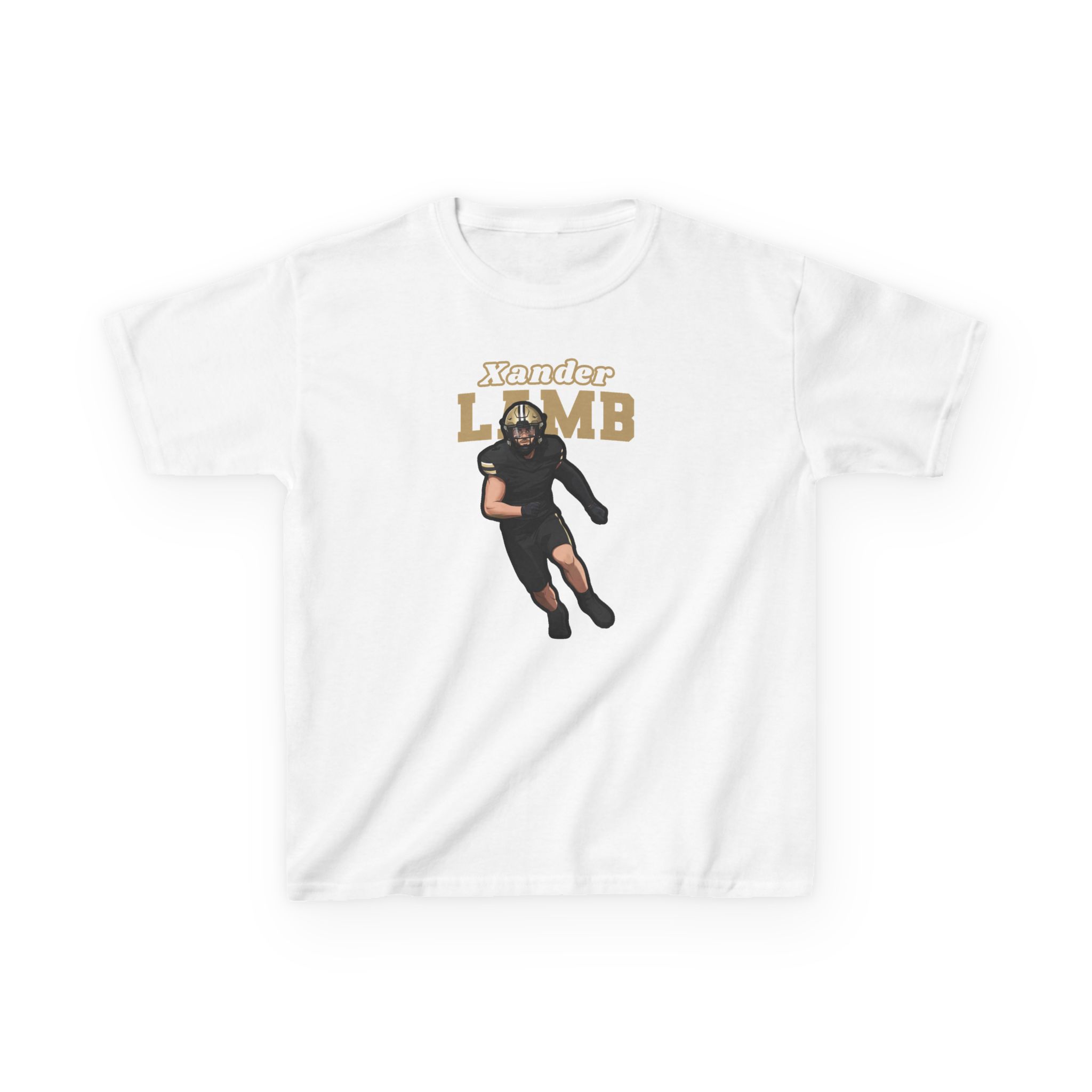Youth Tee — character_name_arch in White