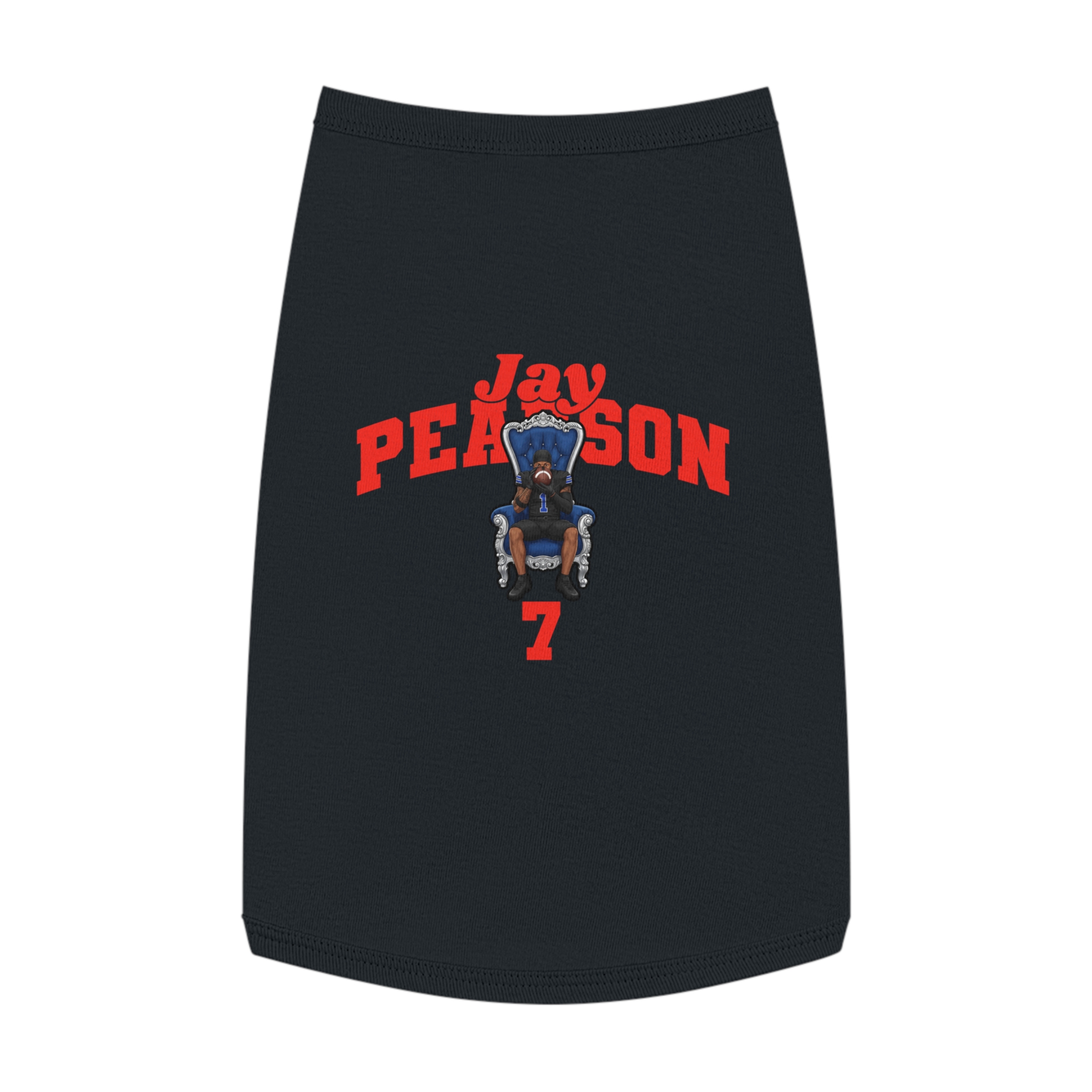 Pet Tank Top — character_signature_arch in White