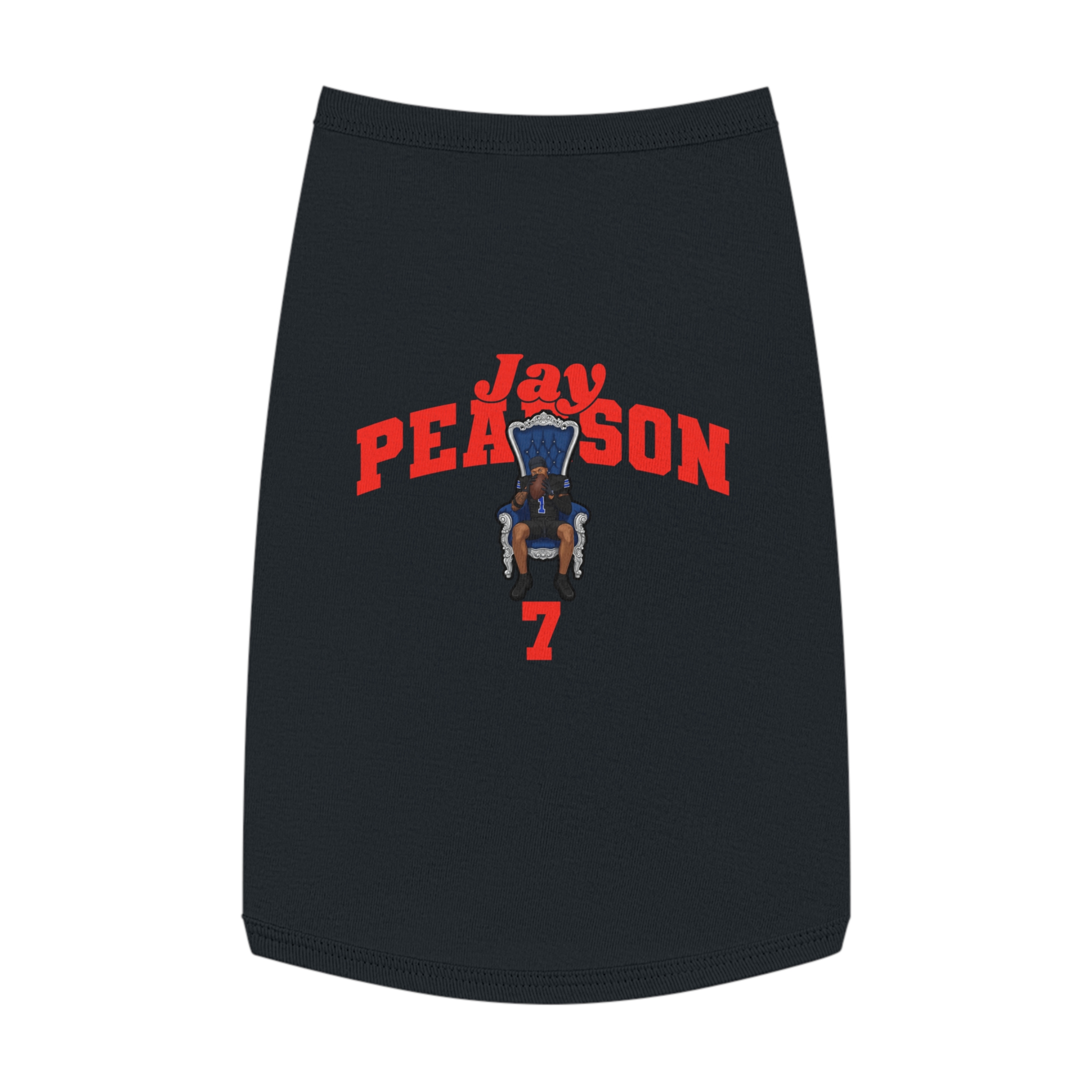 Pet Tank Top — character_signature_arch in White
