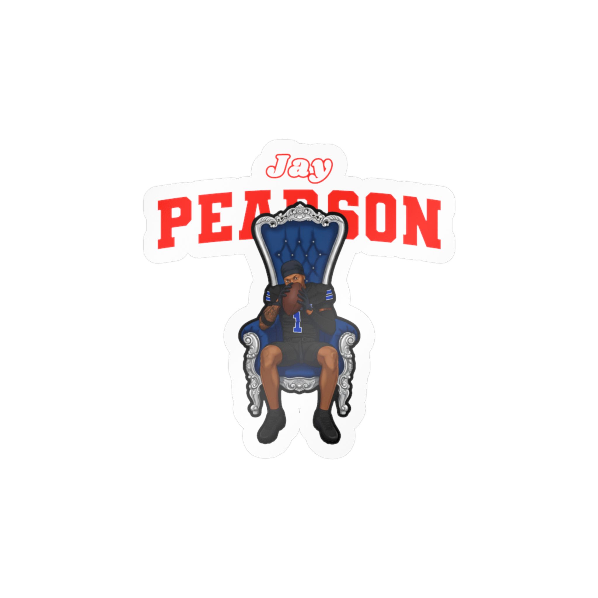 Vinyl Sticker — character_name_arch in Classic