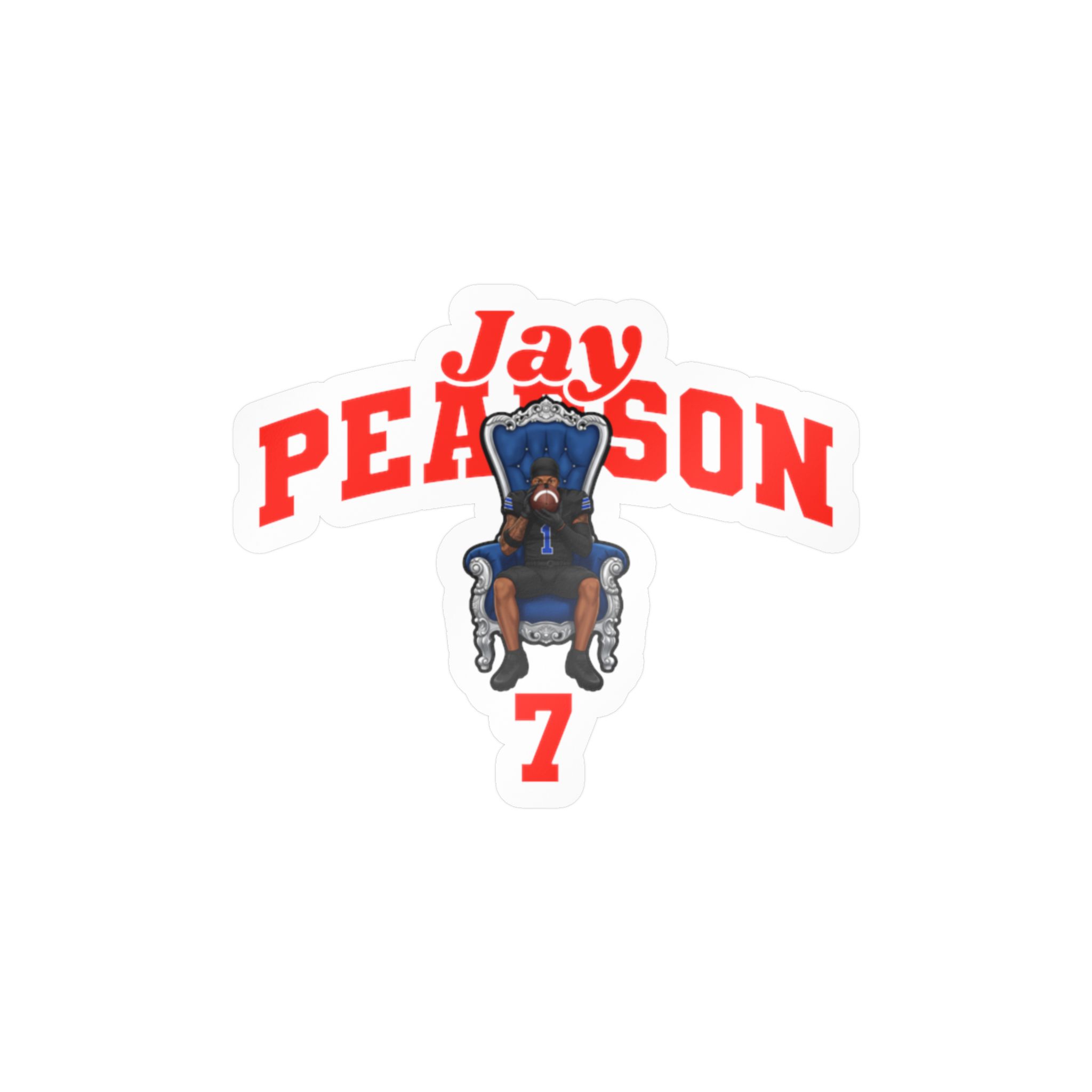 Vinyl Sticker — character_signature_arch in Classic