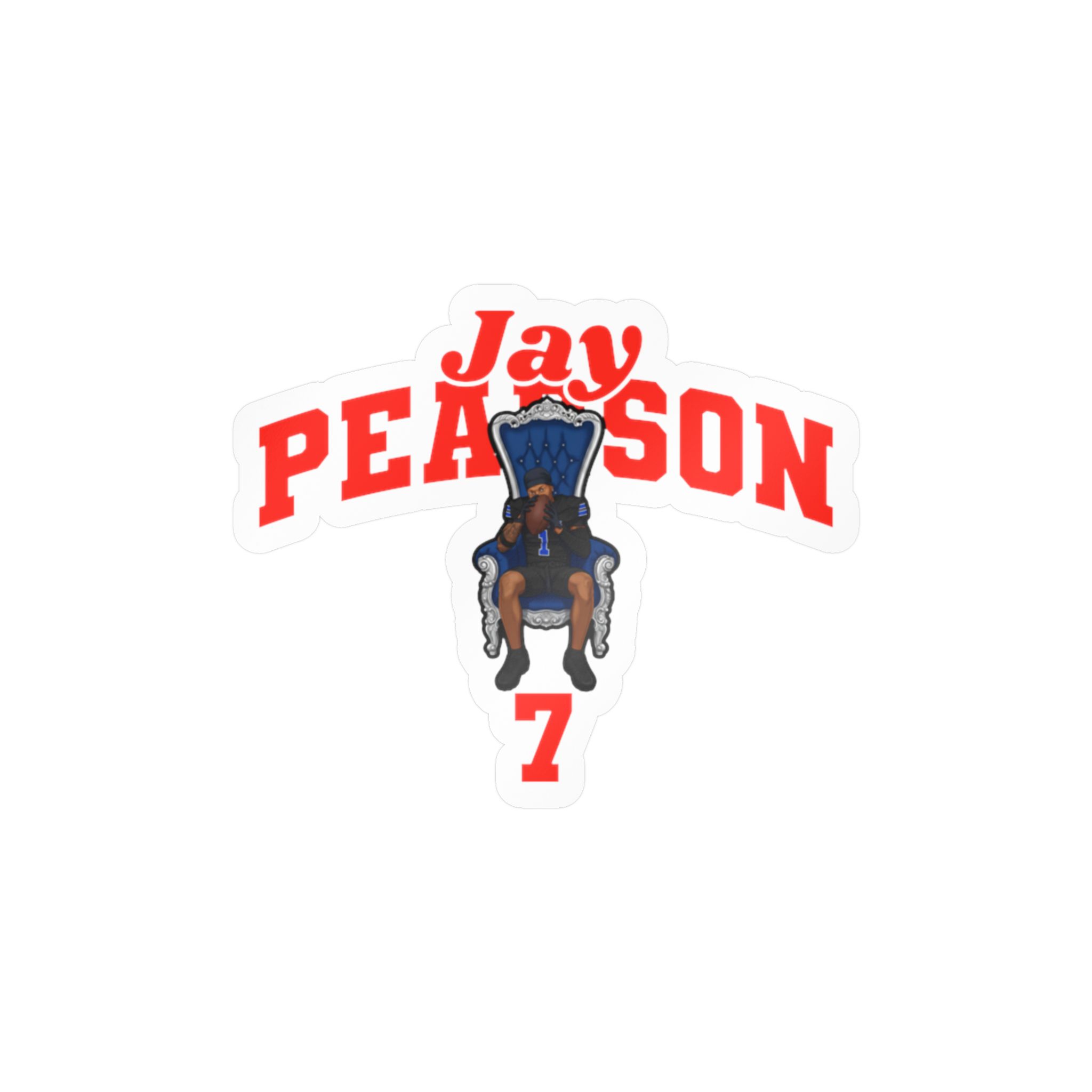 Vinyl Sticker — character_signature_arch in Classic