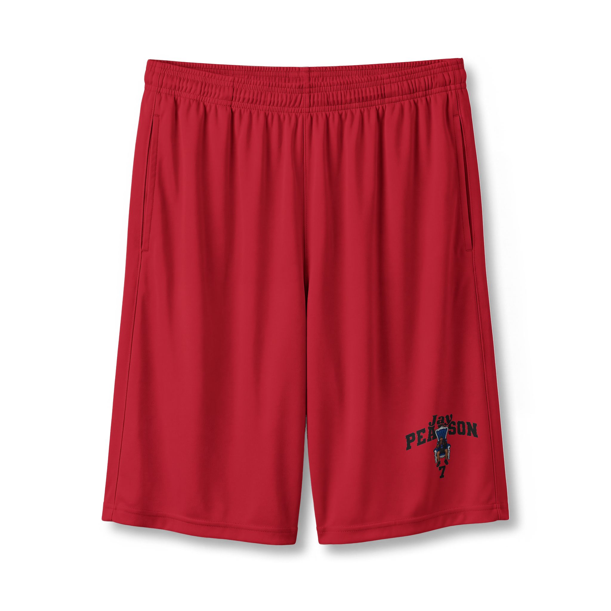 Shorts — character_signature_arch in Red