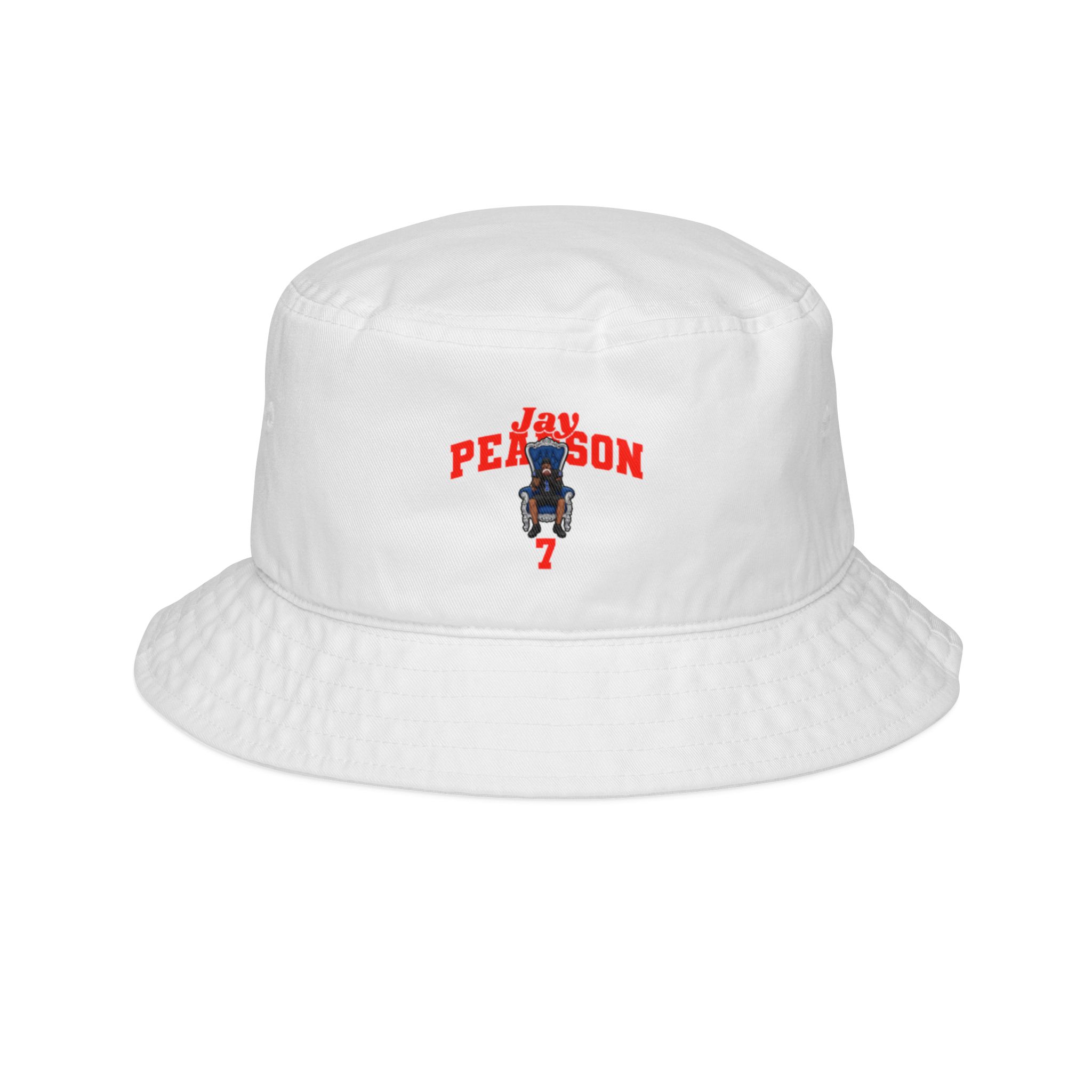Bucket Hat — character_signature_arch in White