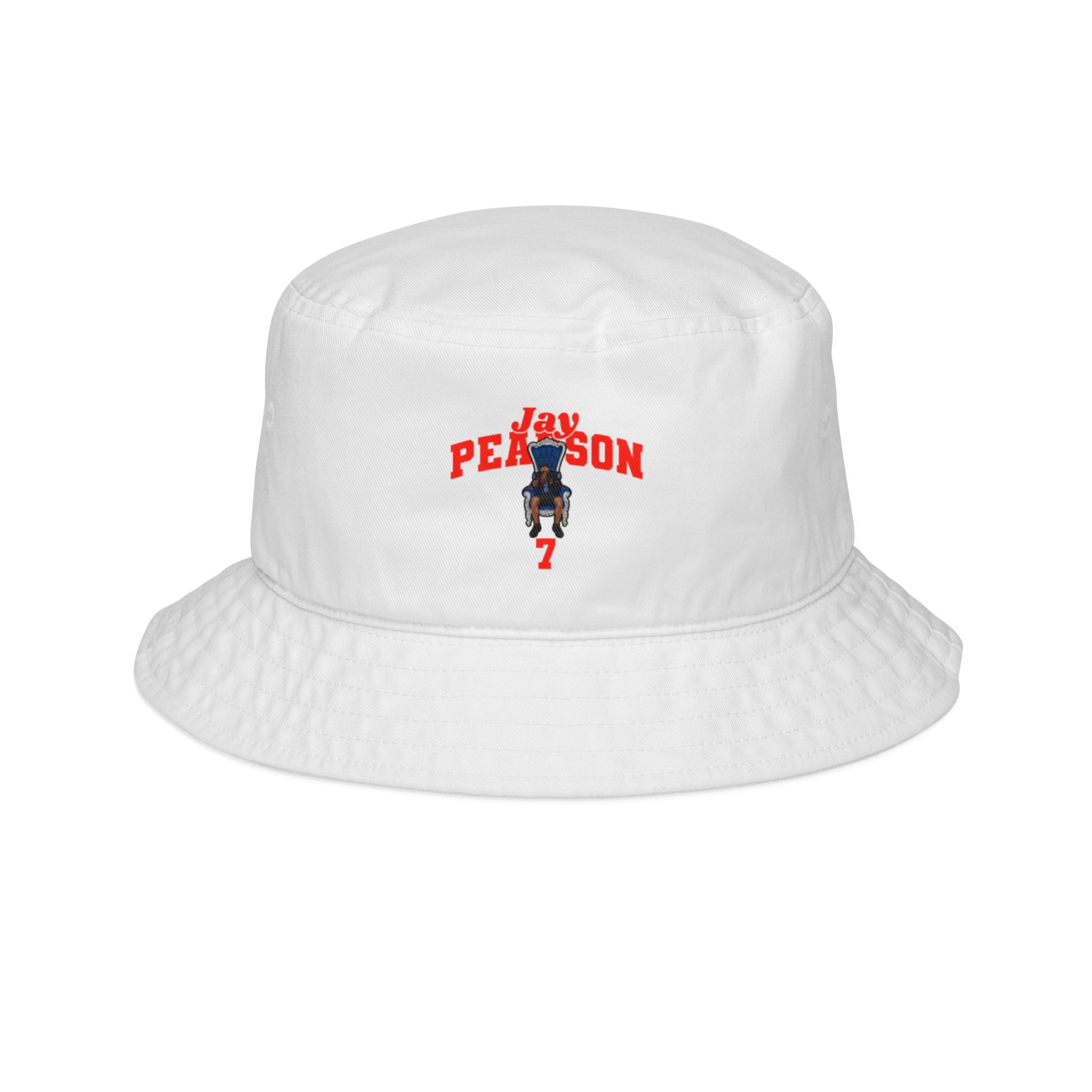 Bucket Hat — character_signature_arch in White