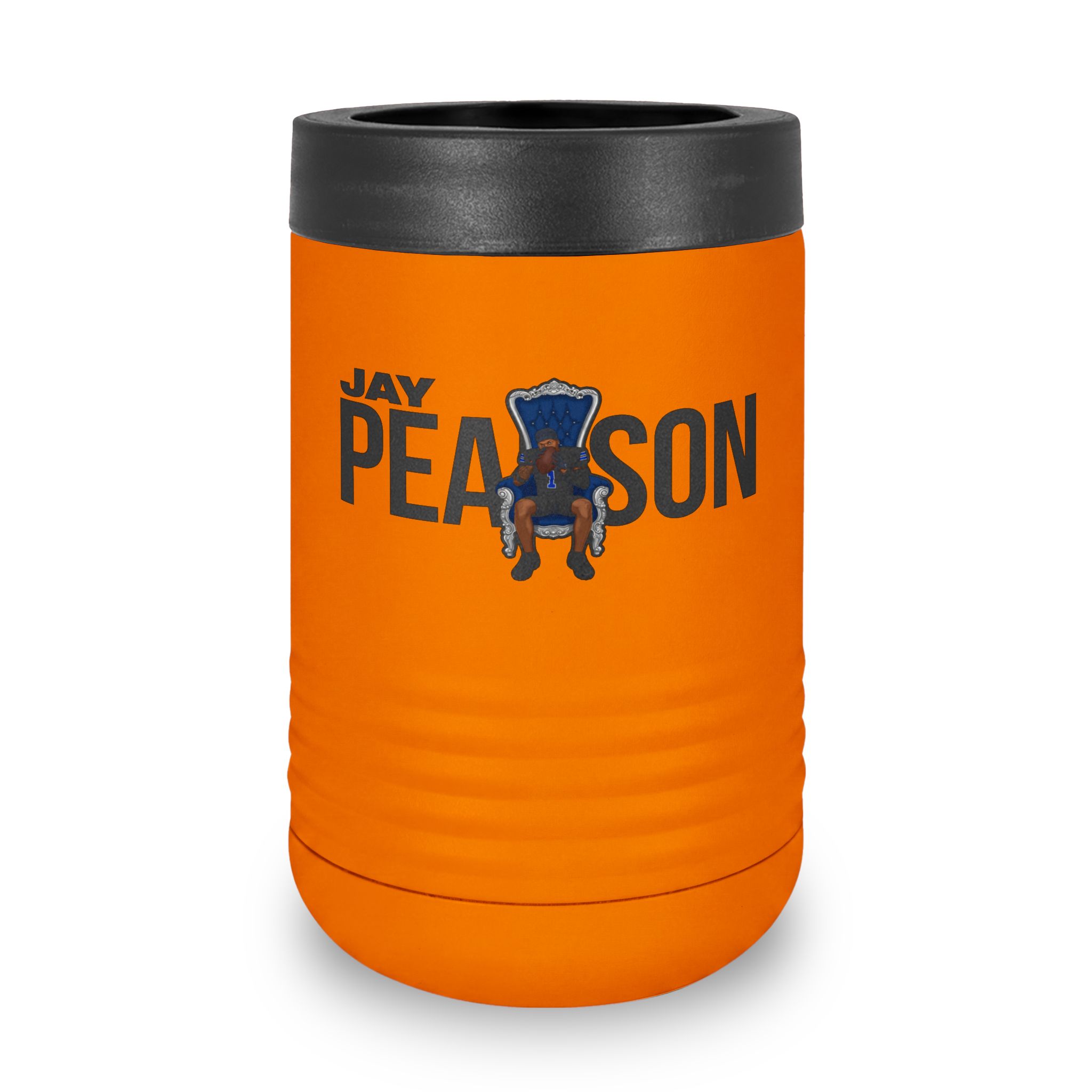 Stainless Can Cooler — character_player_name in Orange