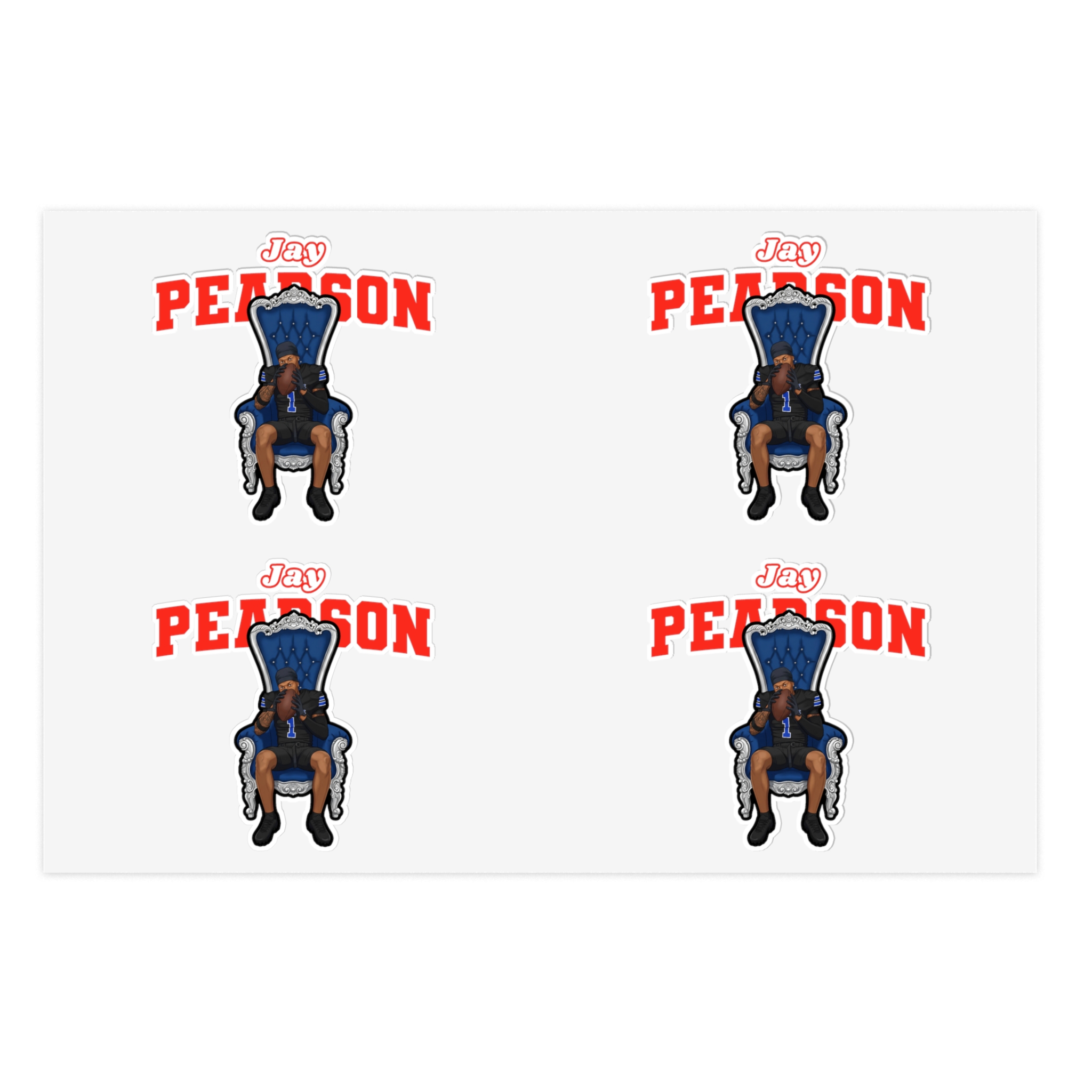 Sticker Sheet — character_name_arch in Classic