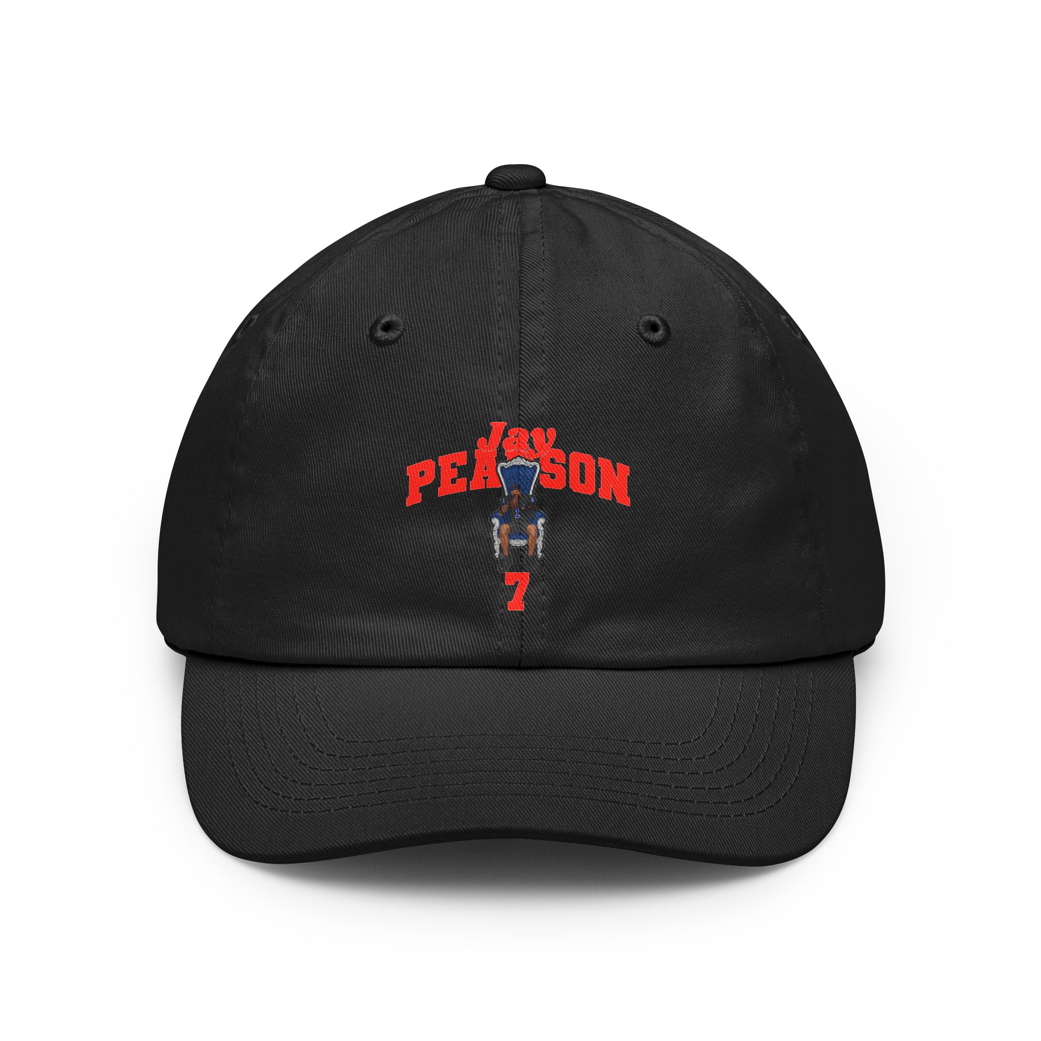 Classic Cap — character_signature_arch in Black