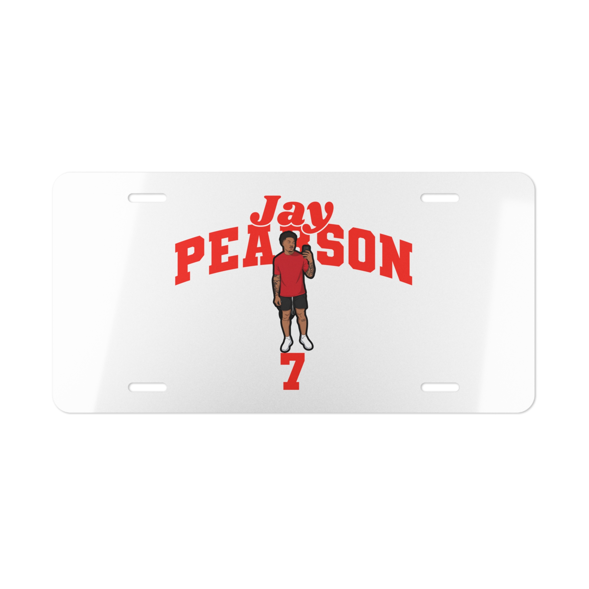 License Plate — character_signature_arch in Classic