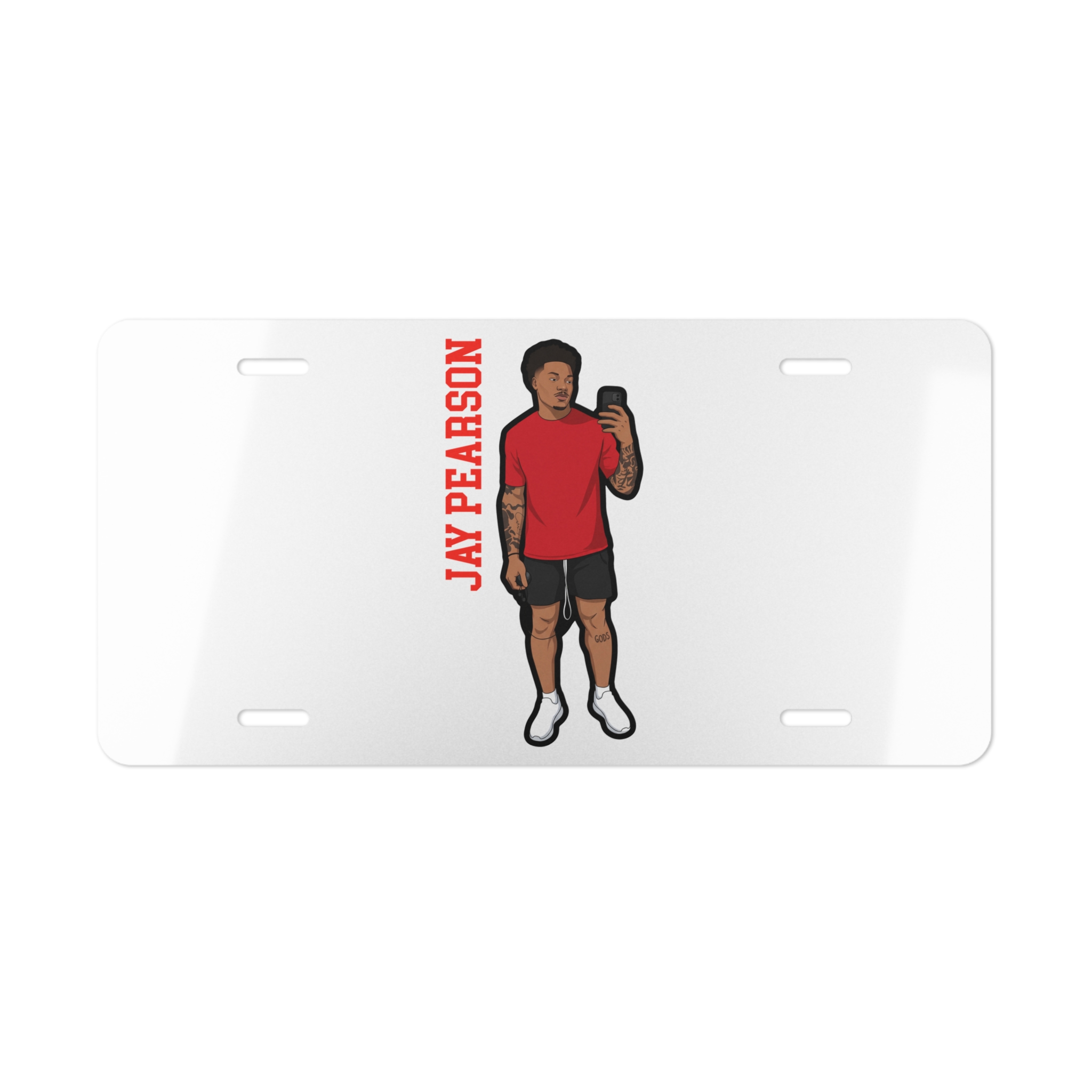 License Plate — character_name_vertical in Classic