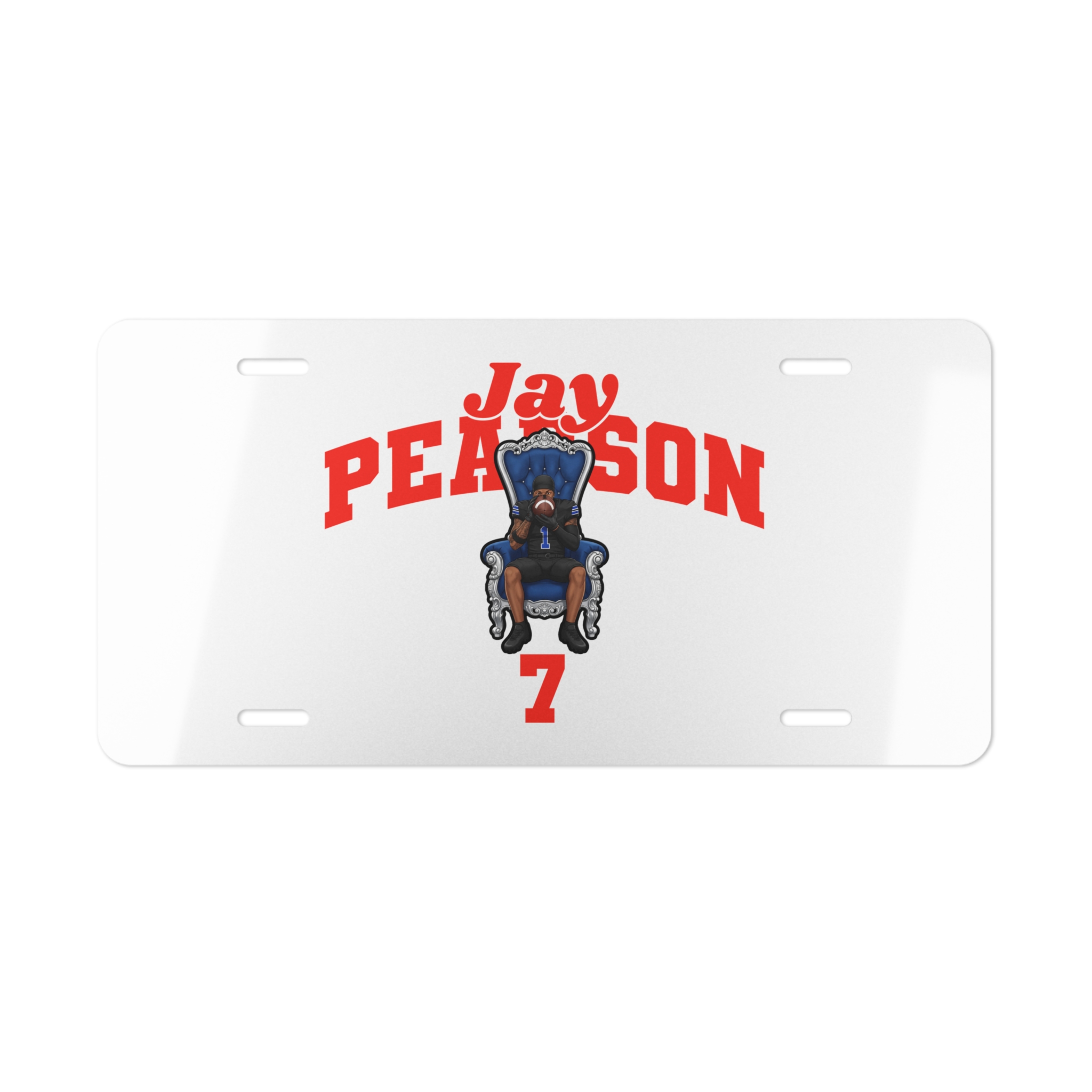 License Plate — character_signature_arch in Classic