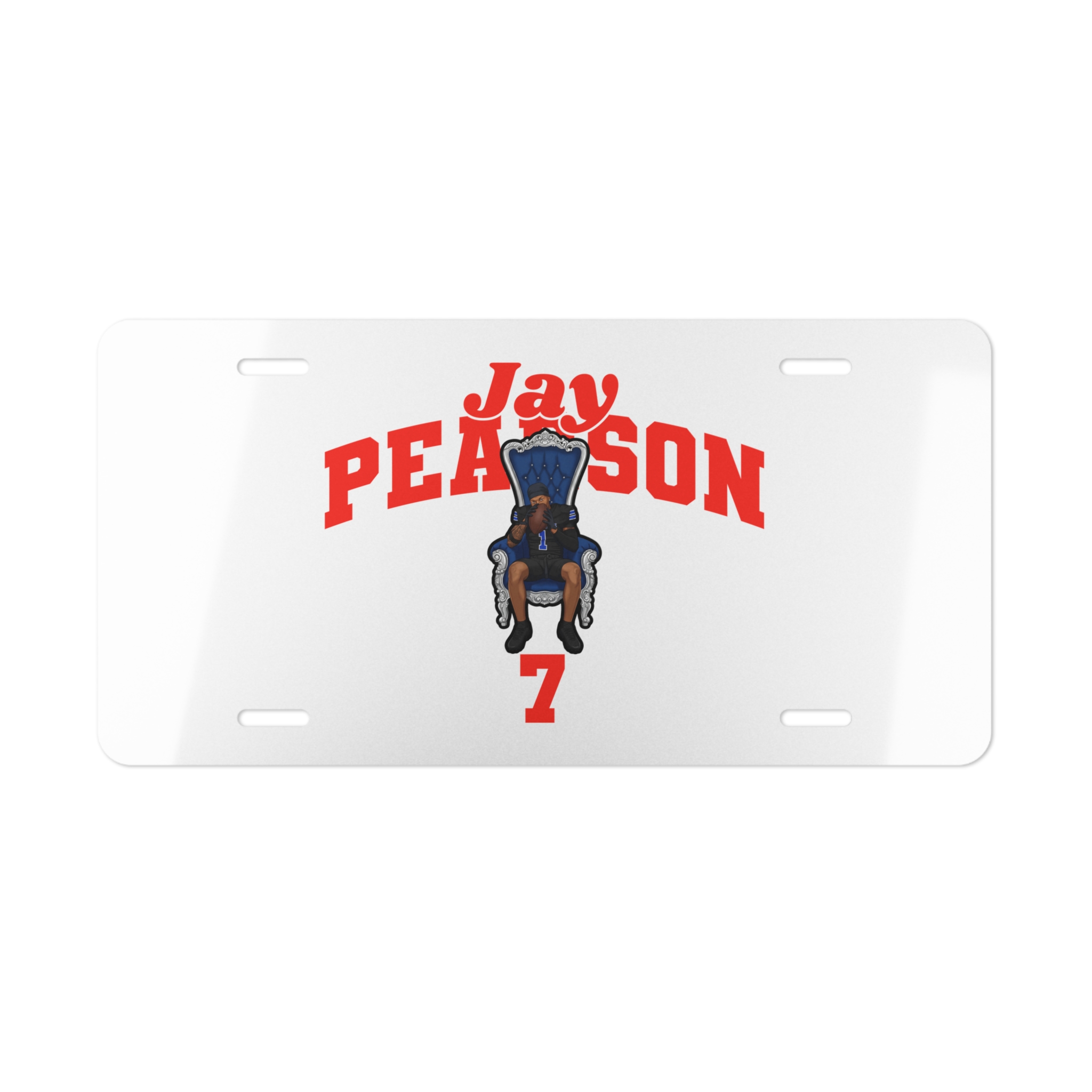 License Plate — character_signature_arch in Classic