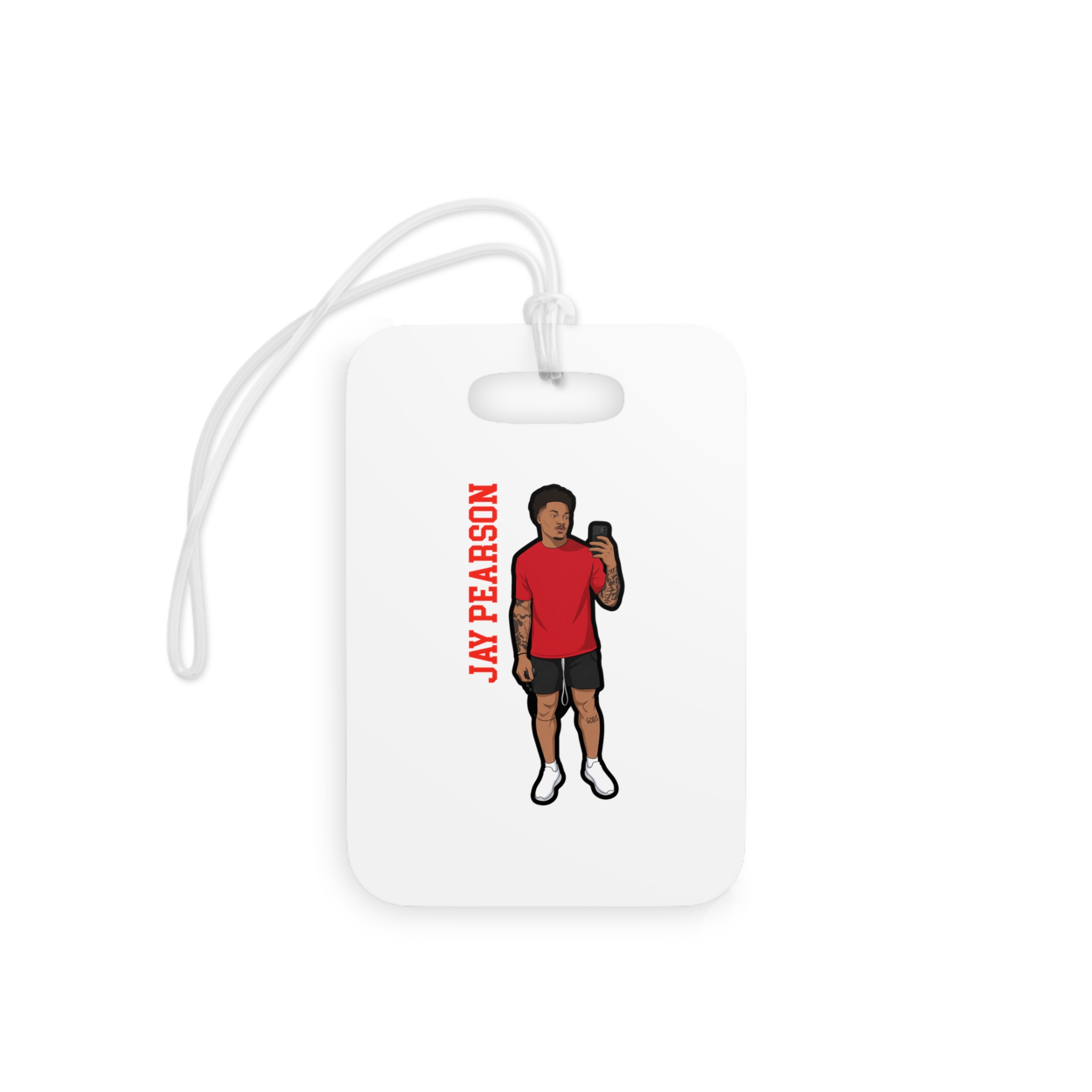Bag Tag — character_name_vertical in Classic