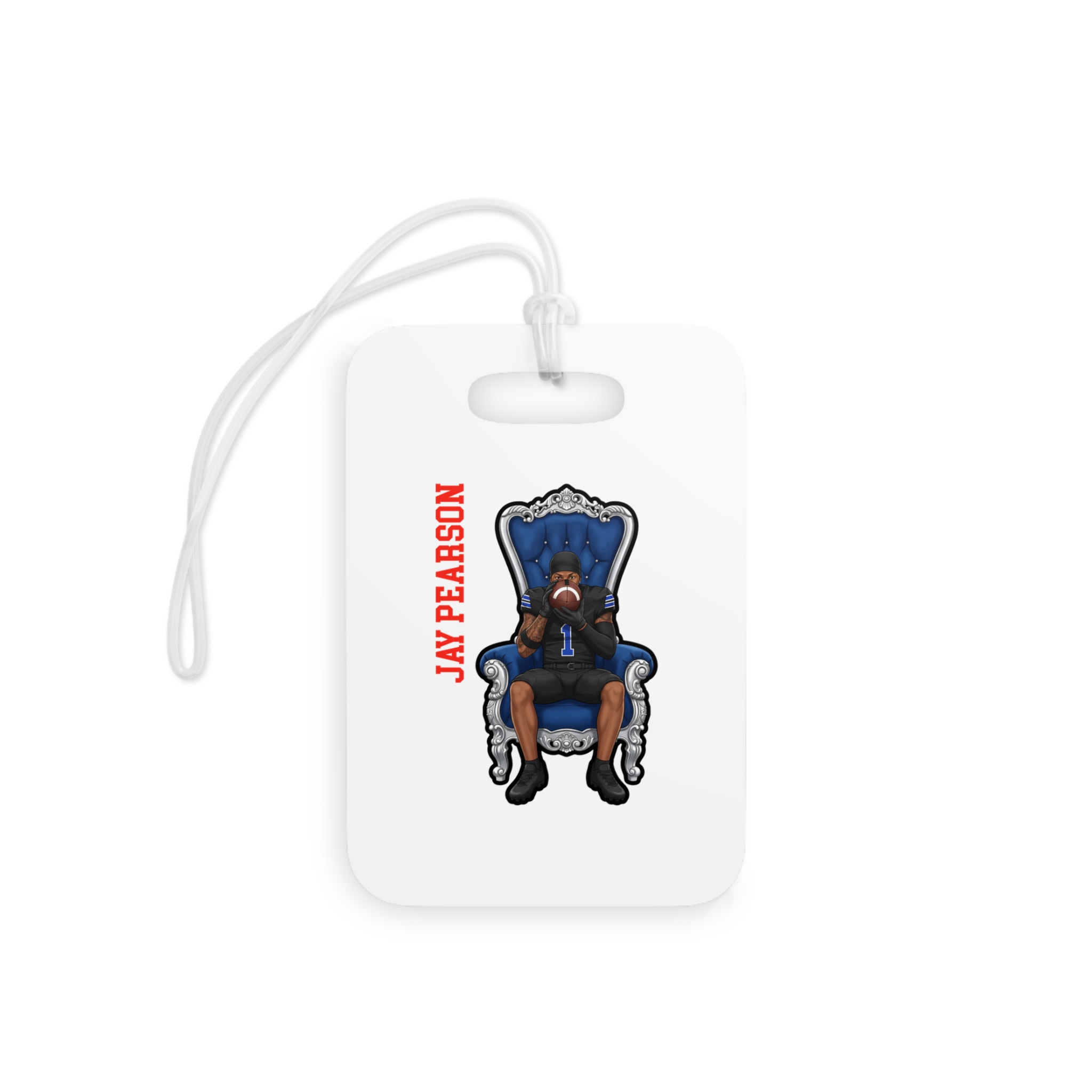 Bag Tag — character_name_vertical in Classic