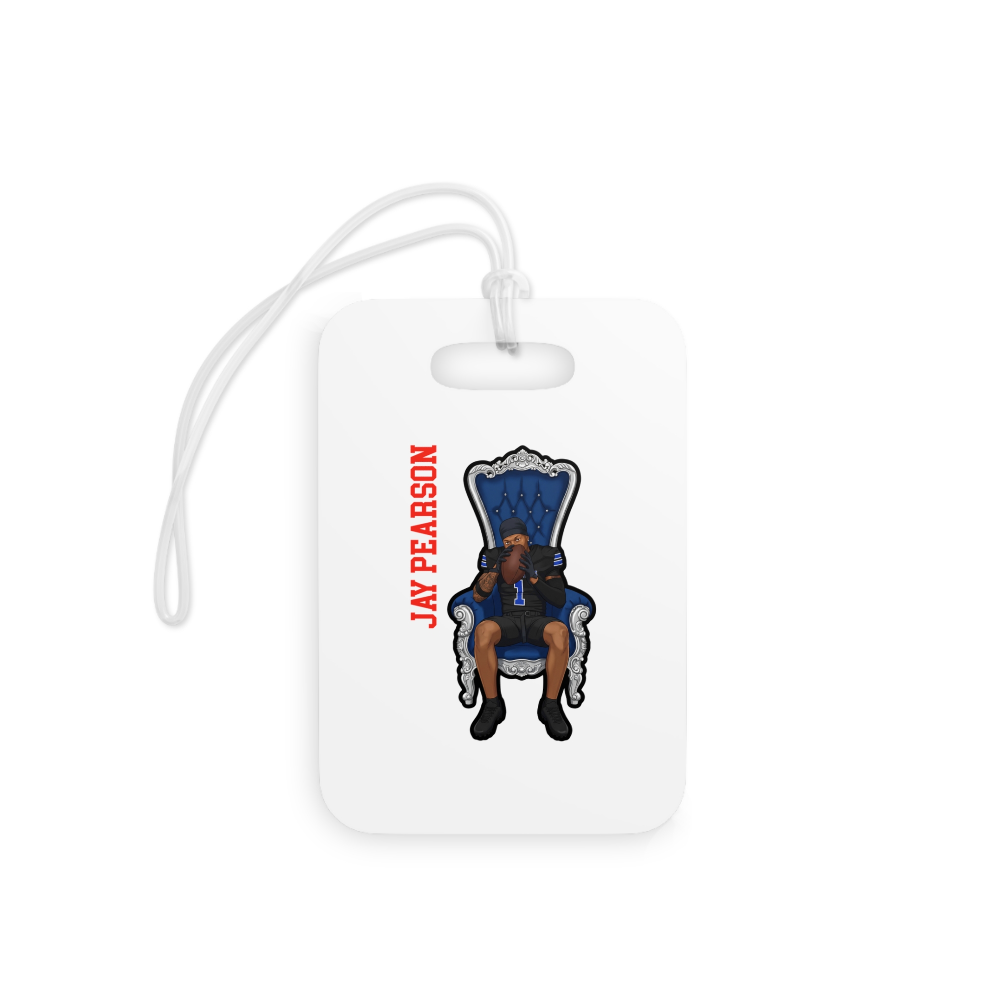 Bag Tag — character_name_vertical in Classic