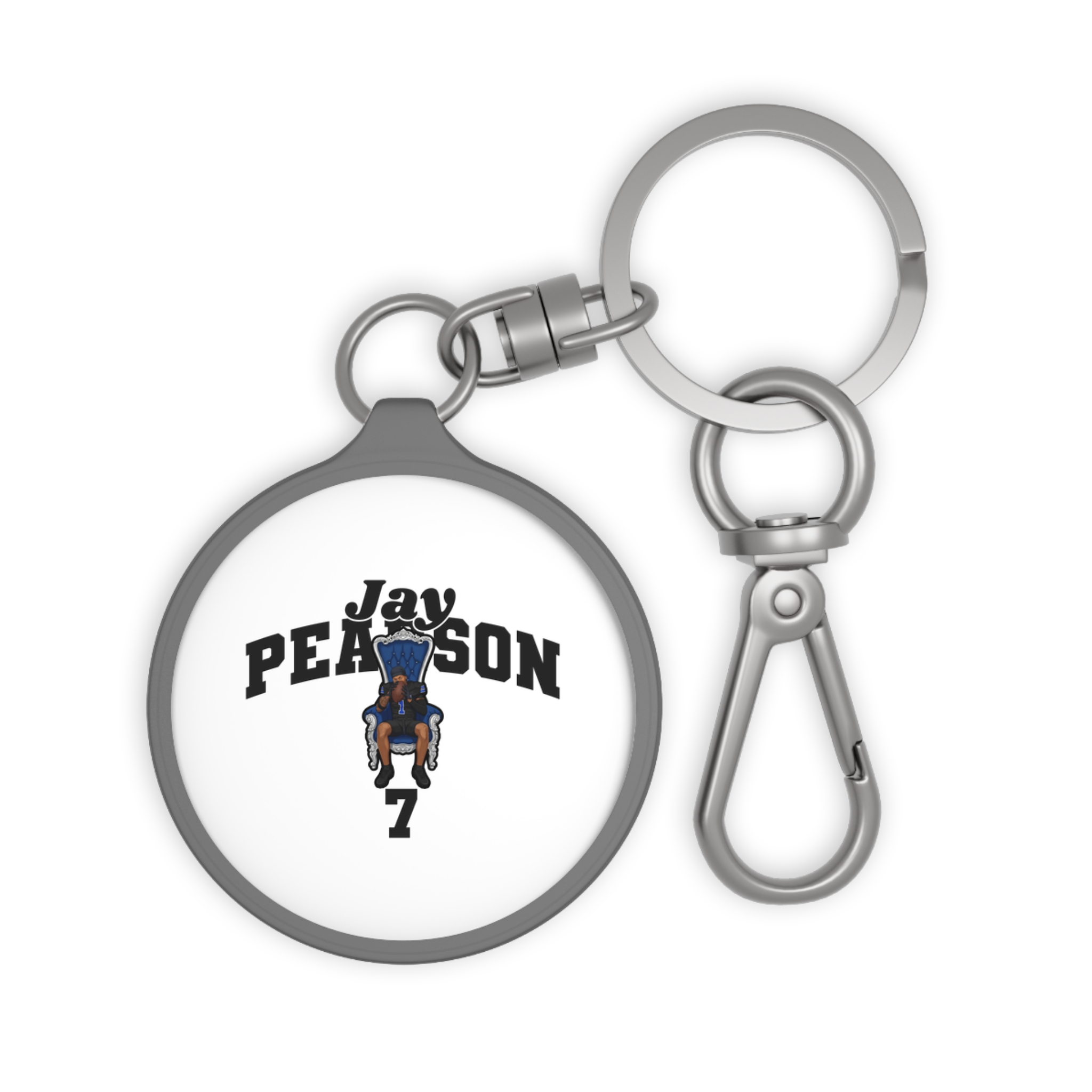 Keychain — character_signature_arch in Grey