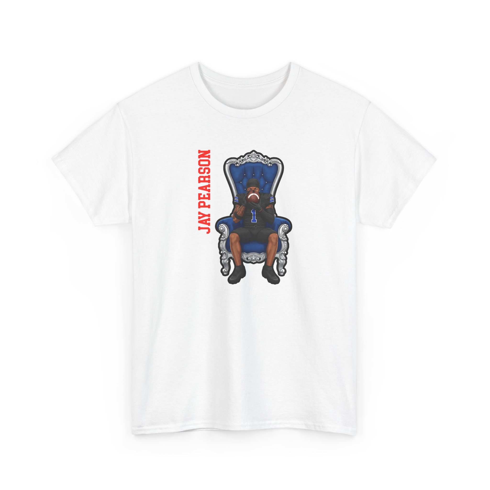 Tee — character_name_vertical in White