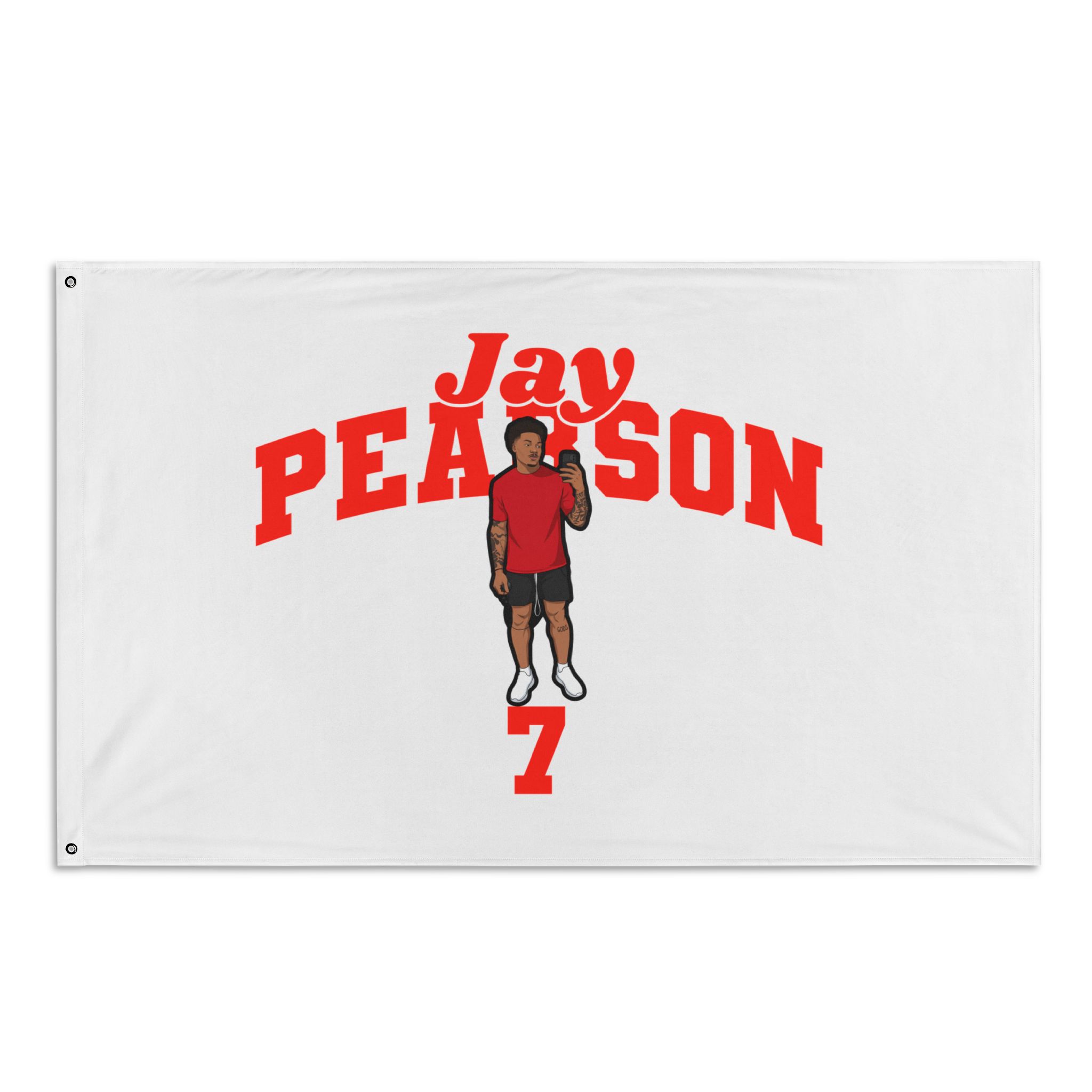Flag (35 × 56 in) — character_signature_arch in Classic