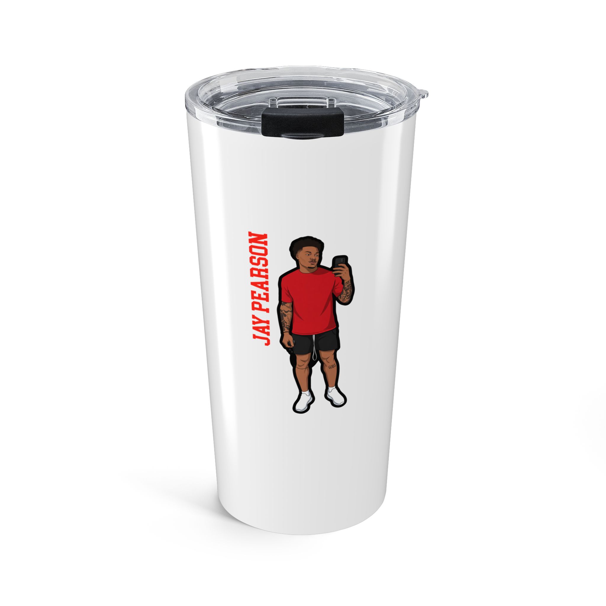 20oz Tumbler — character_name_vertical in Classic
