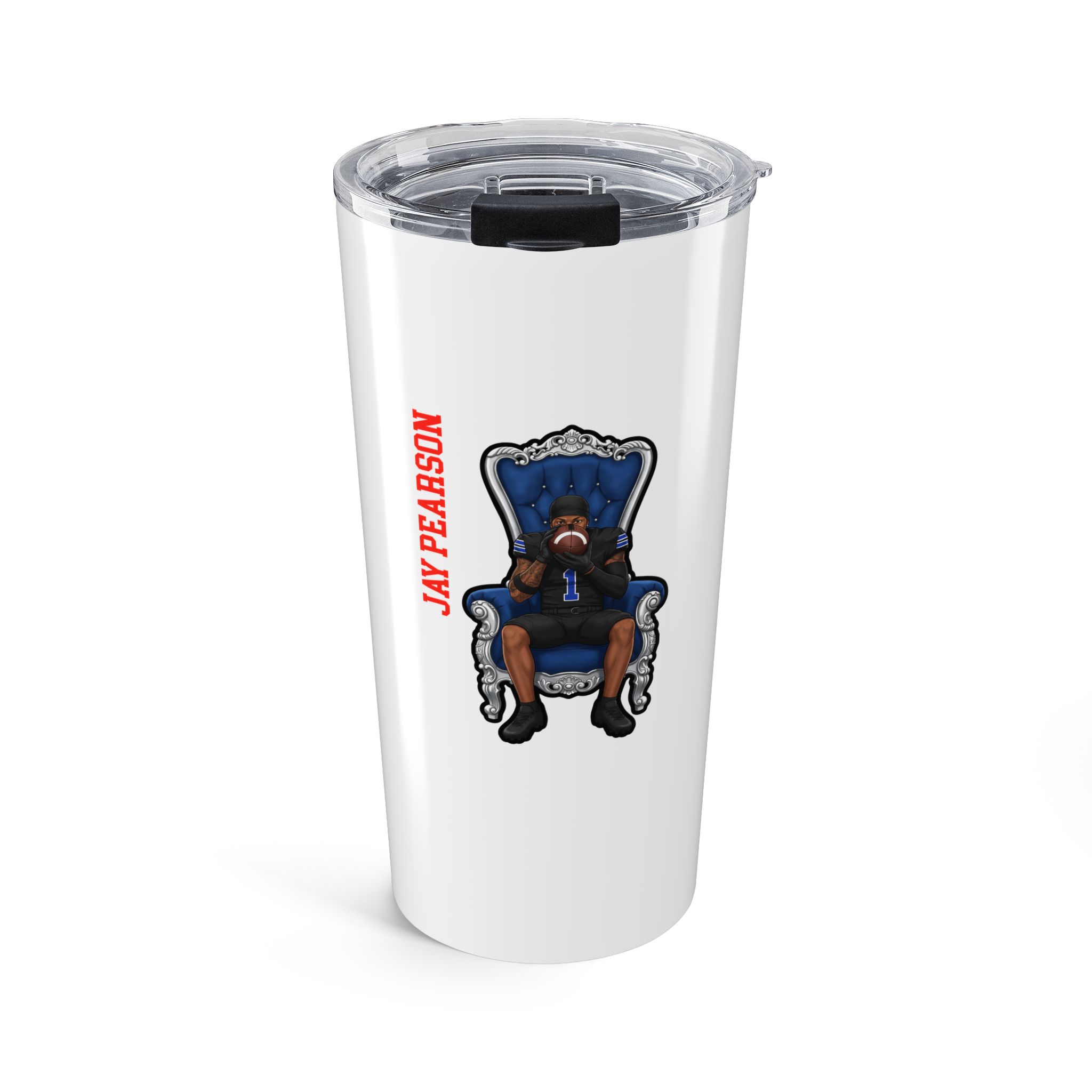 20oz Tumbler — character_name_vertical in Classic