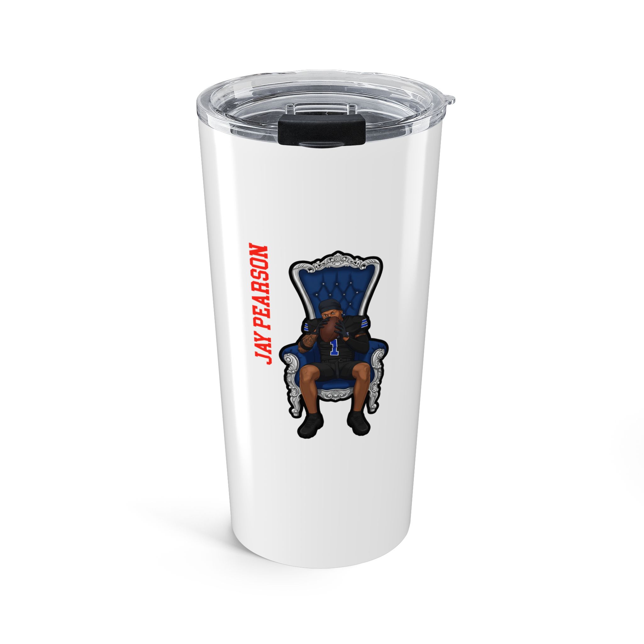20oz Tumbler — character_name_vertical in Classic