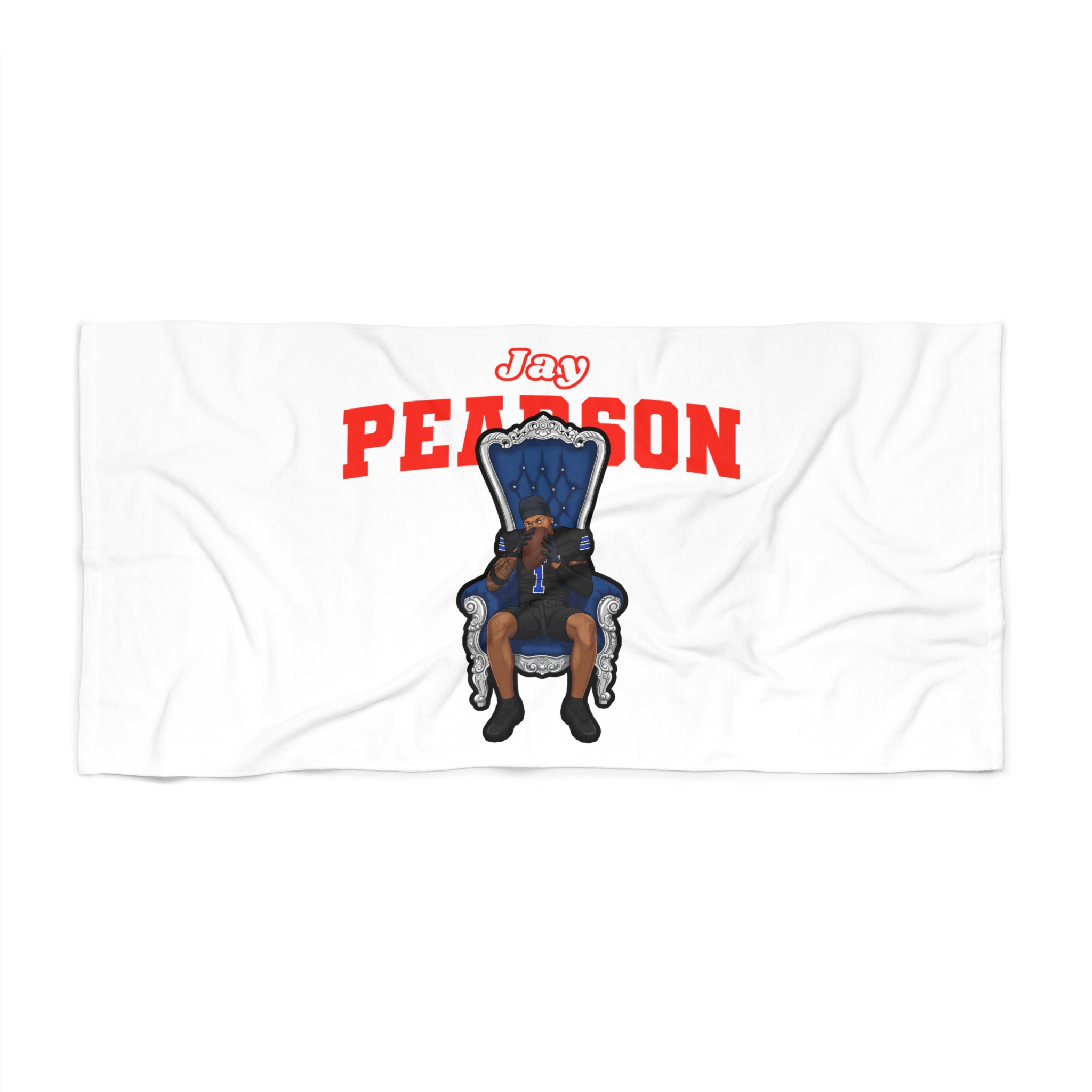Beach Towel — character_name_arch in Classic