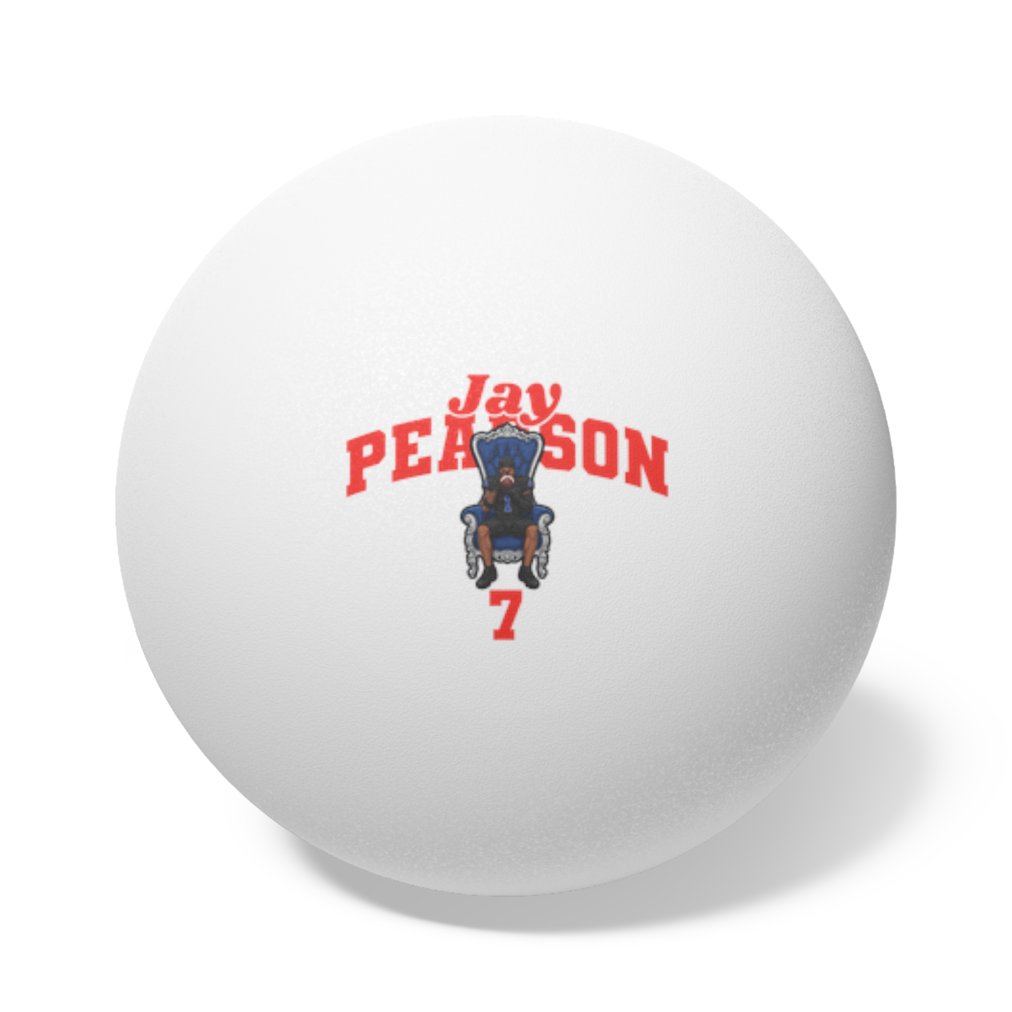 Ping Pong Balls, 6 pcs — character_signature_arch in White