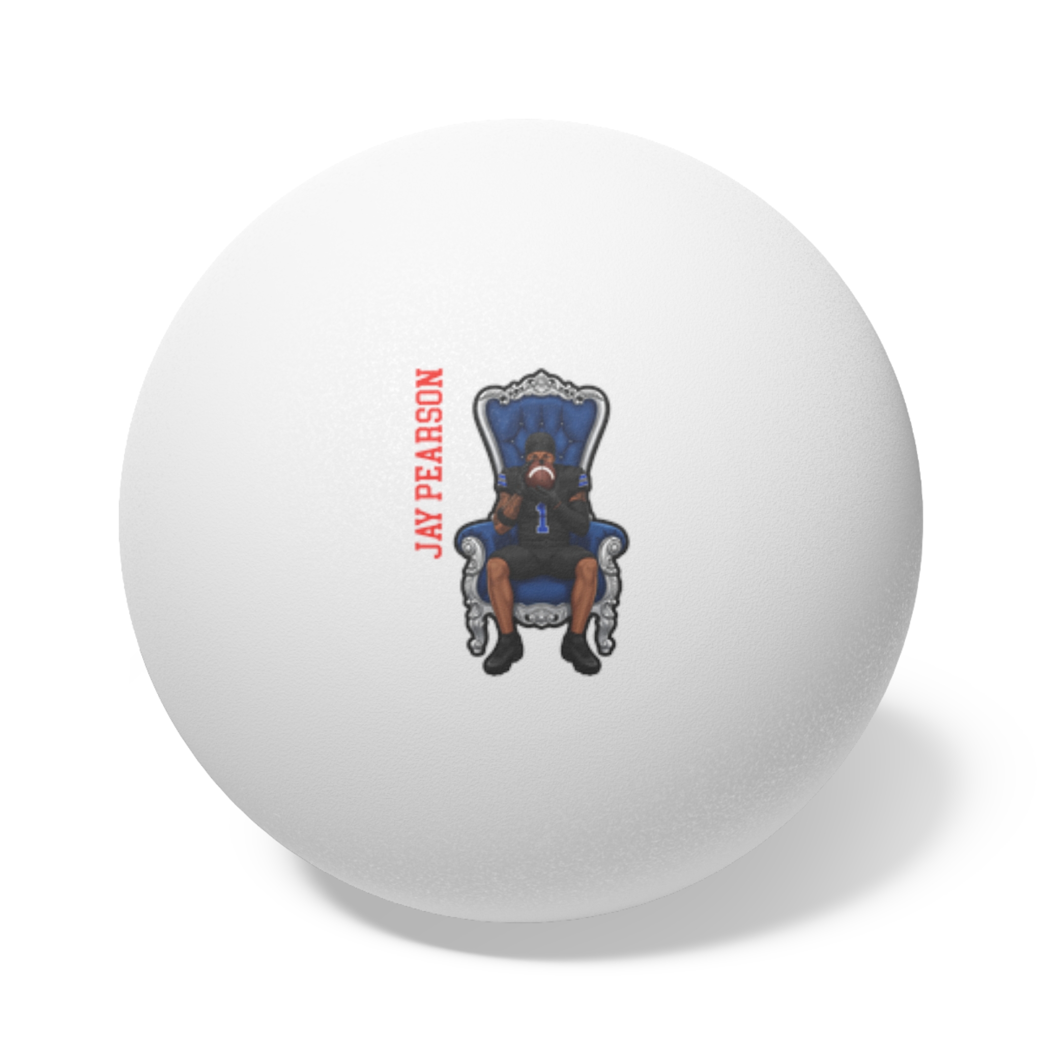 Ping Pong Balls, 6 pcs — character_name_vertical in White