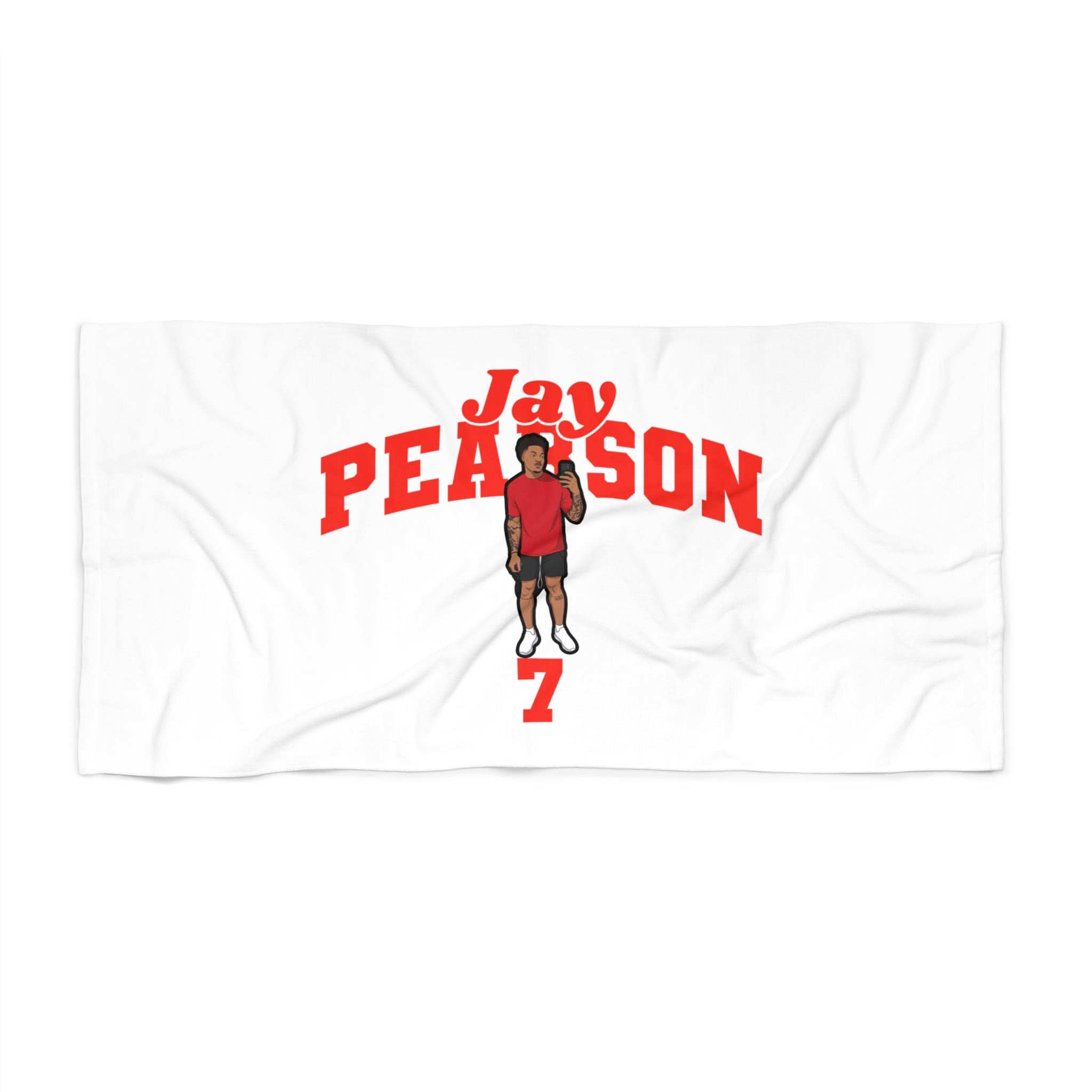 Beach Towel — character_signature_arch in Classic