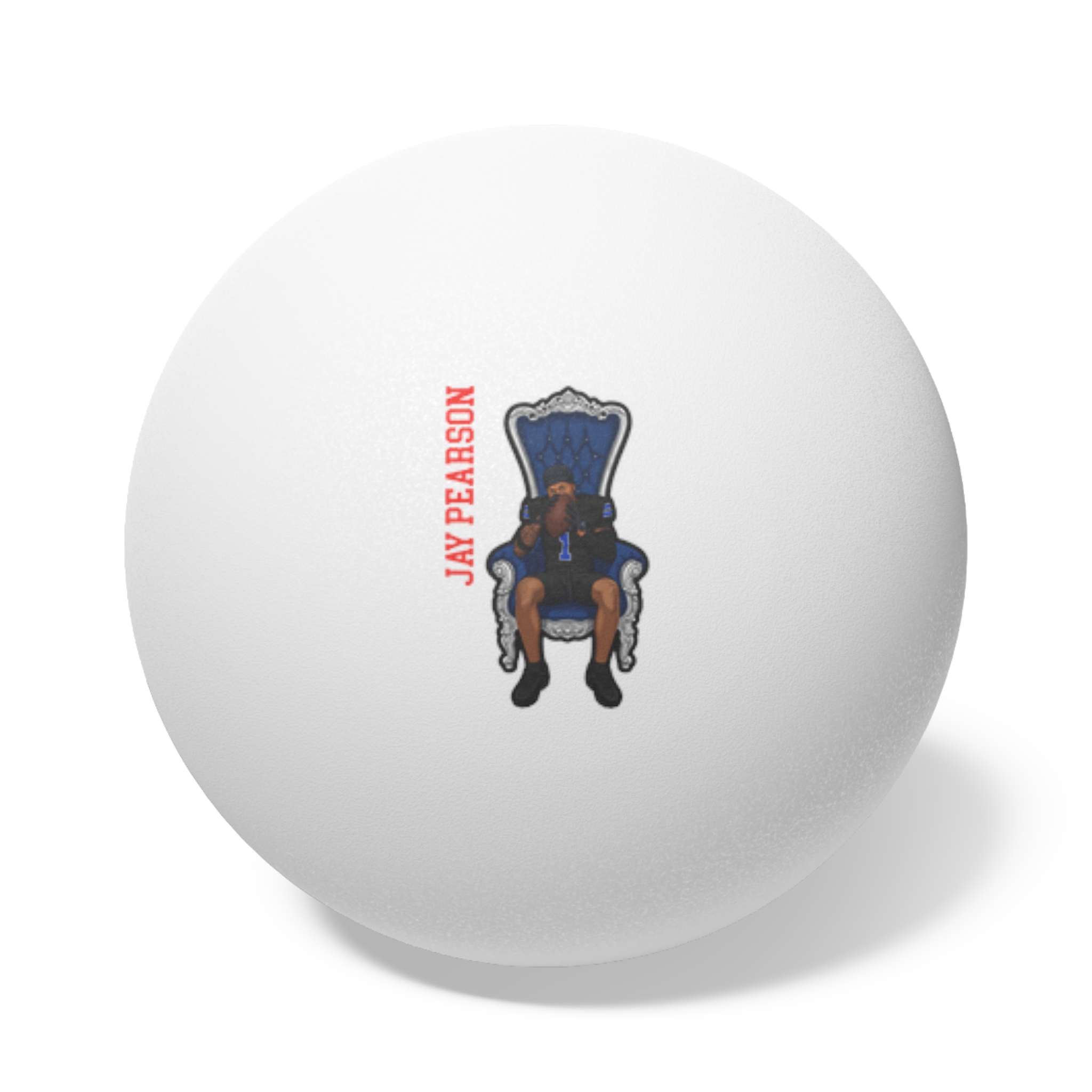Ping Pong Balls, 6 pcs — character_name_vertical in White