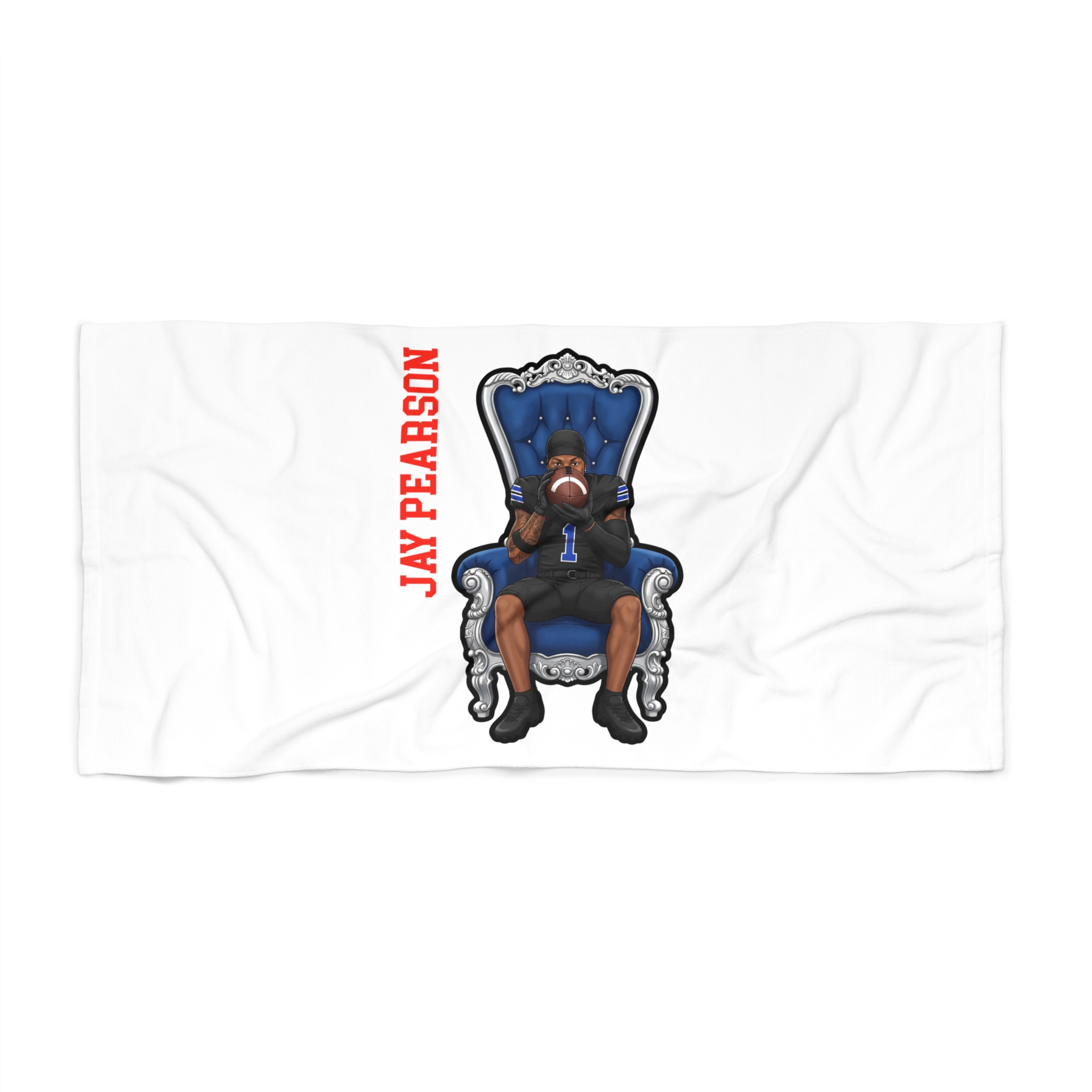 Beach Towel — character_name_vertical in Classic