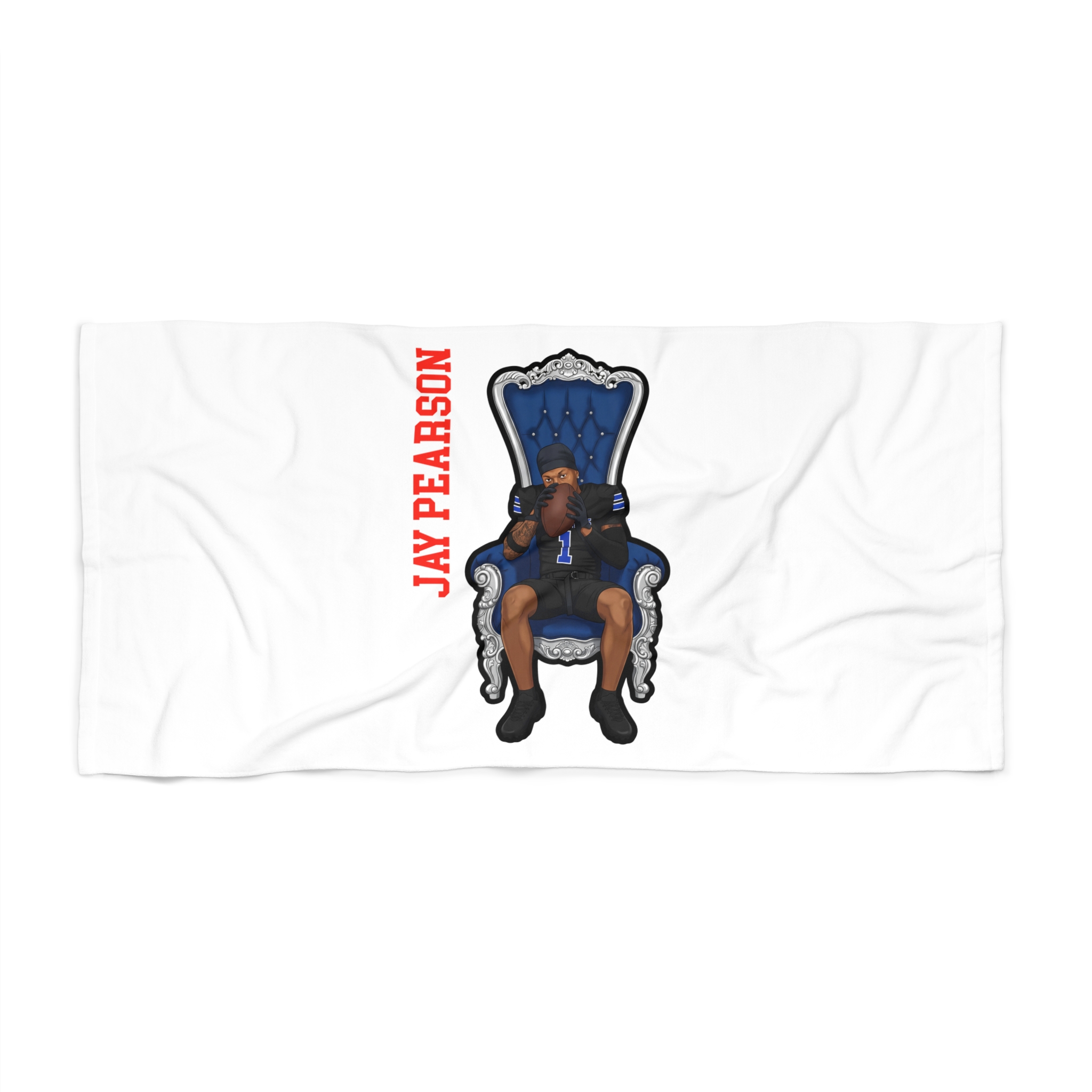 Beach Towel — character_name_vertical in Classic