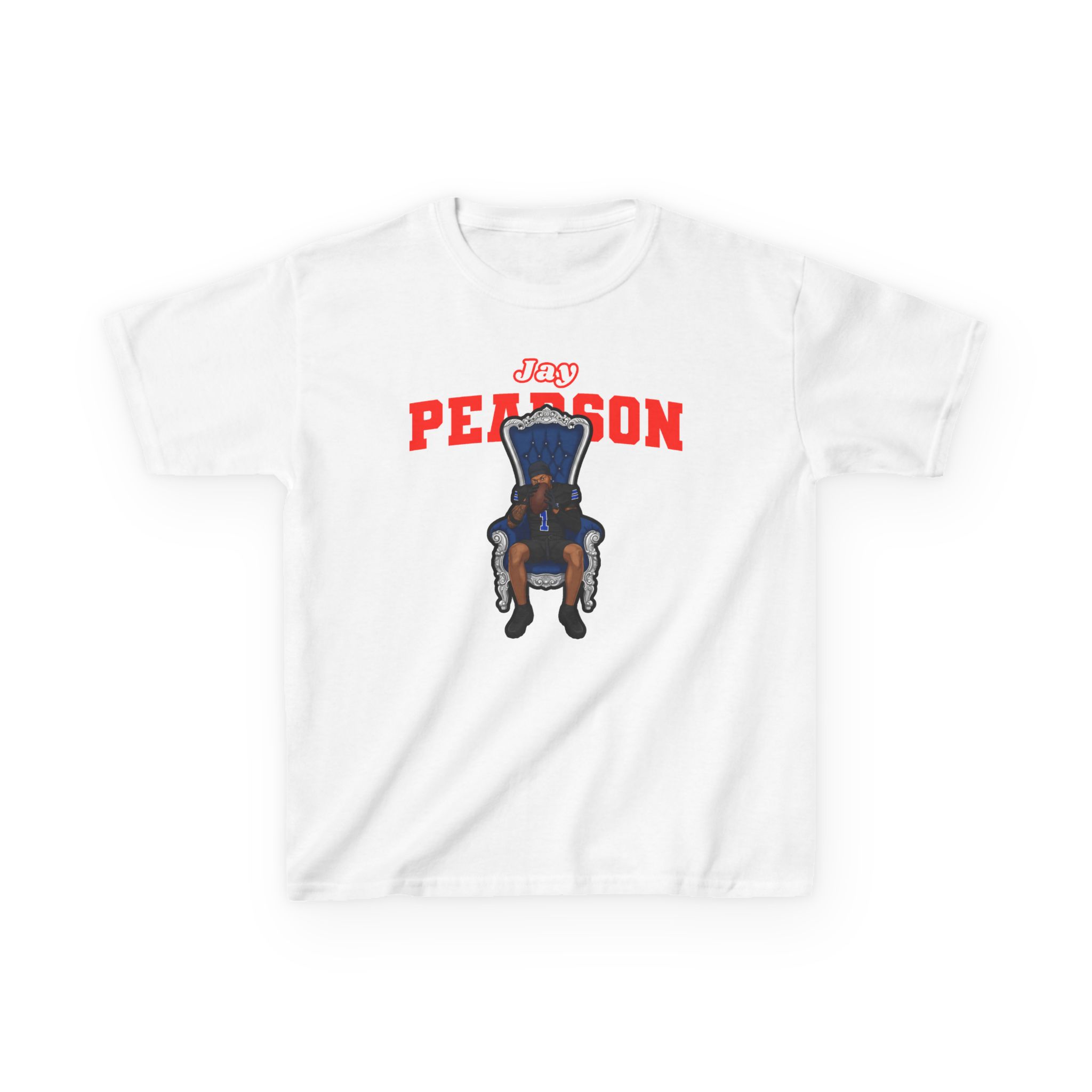 Youth Tee — character_name_arch in White